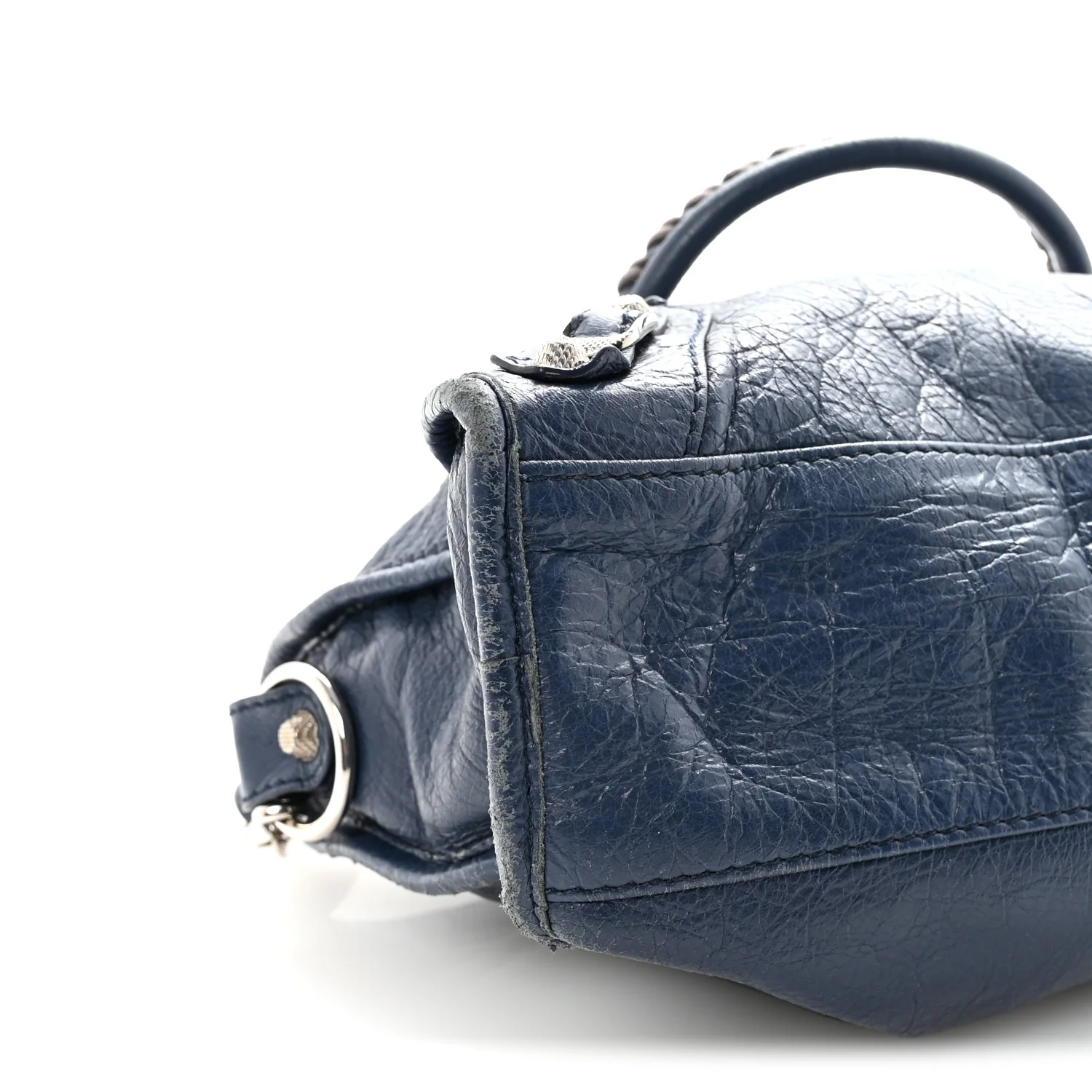 Agneau Giant 12 Silver Hardware S City Bleu Roi - Image 9