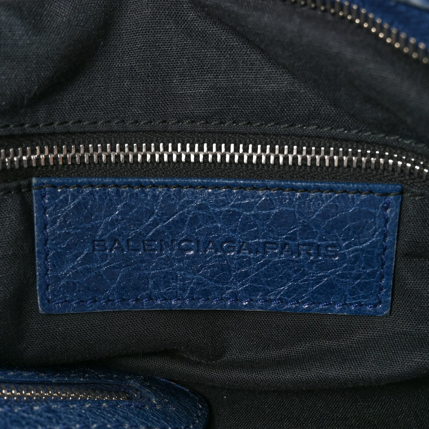 Agneau Giant 12 Silver Hardware Town Bleu Mineral - Image 7