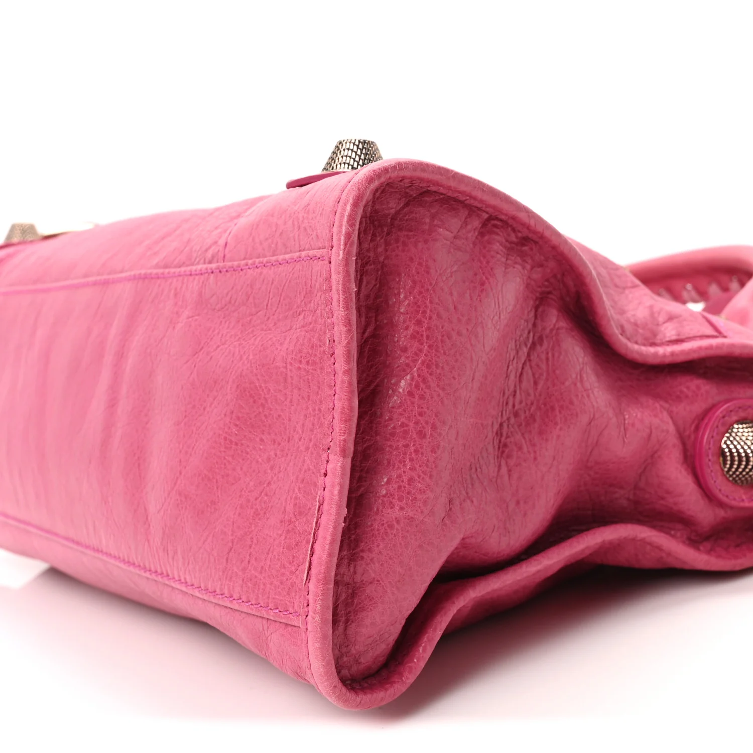 Agneau Giant 21 Rose Gold Hardware City Cyclamen Fucsia - Image 10