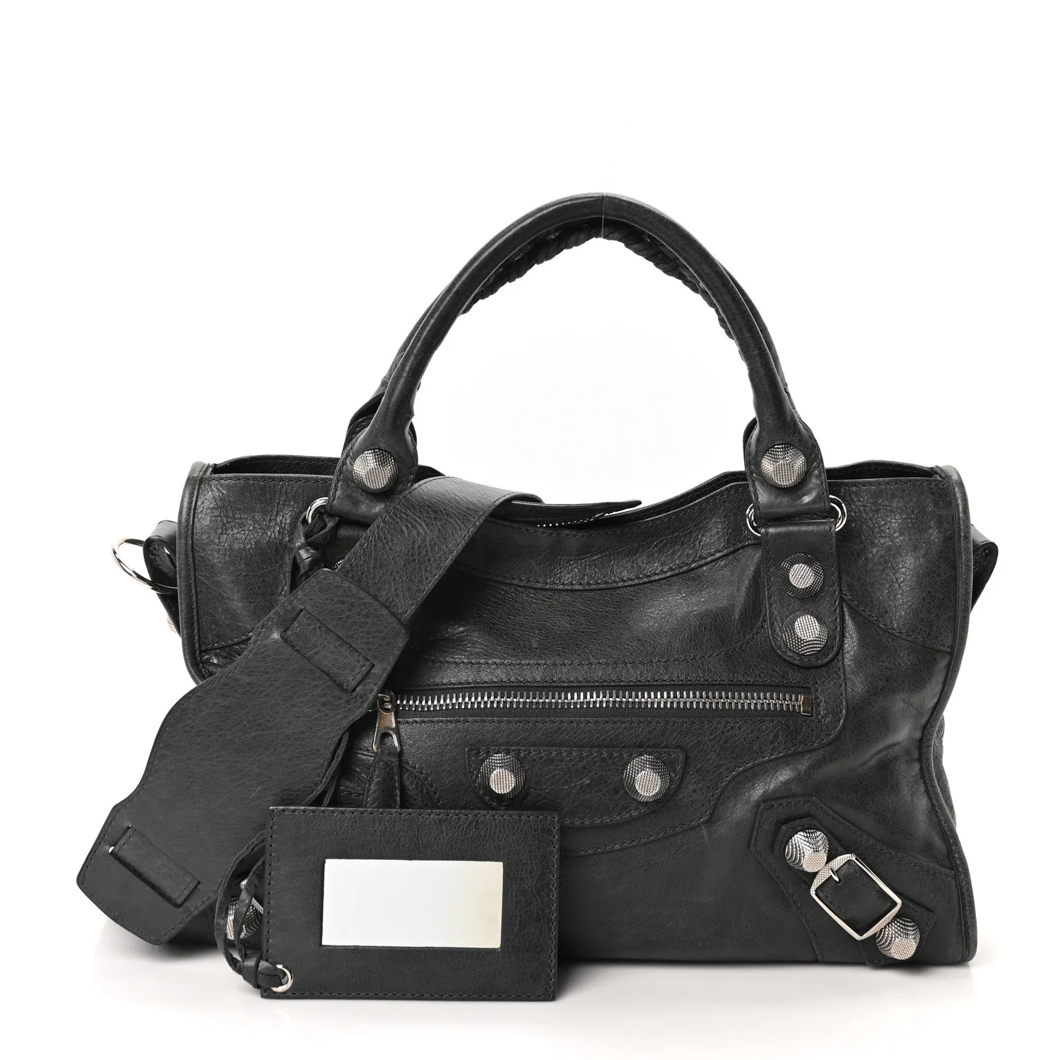 Agneau Giant 21 Silver Hardware City Anthracite - Image 3
