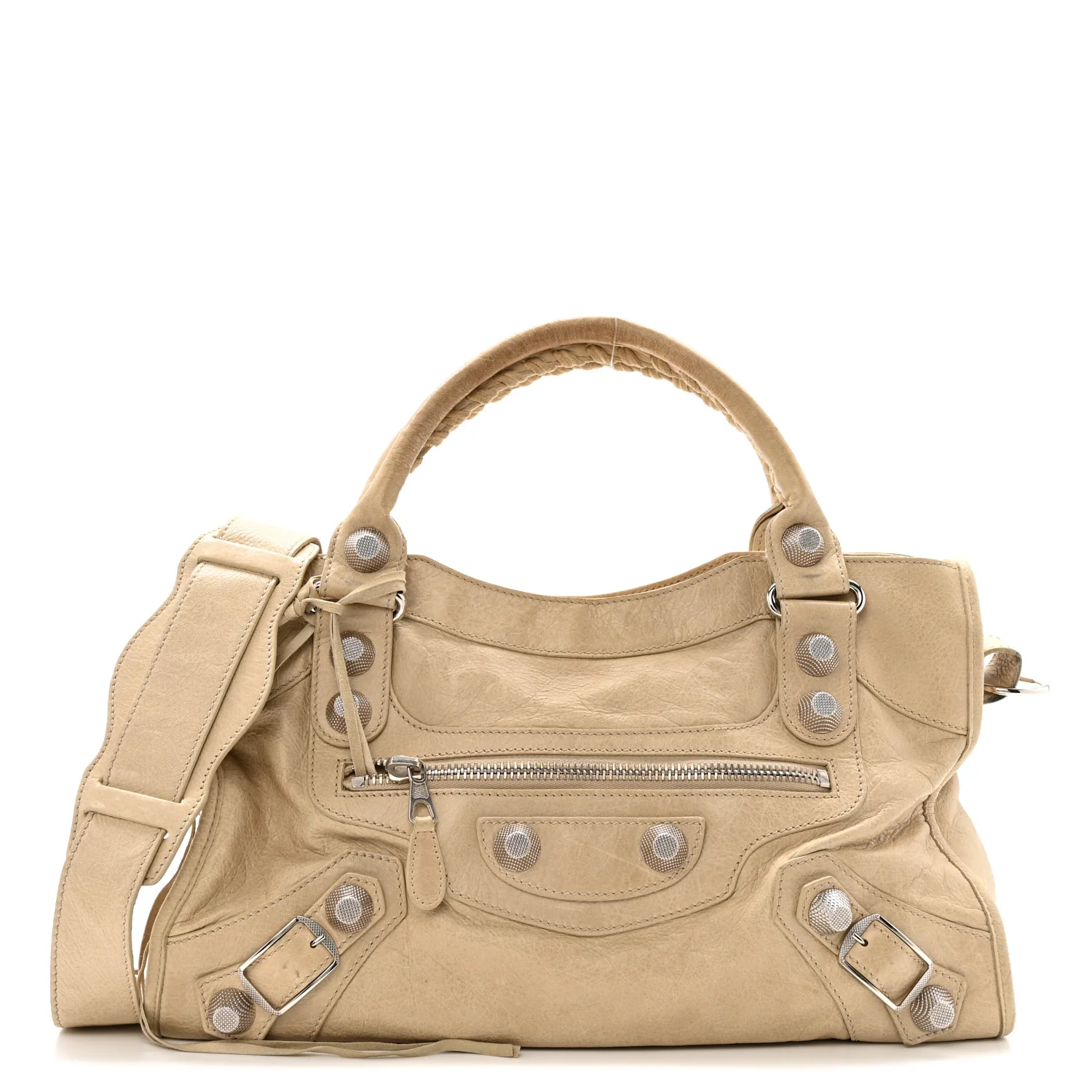Agneau Giant 21 Silver Hardware City Praline