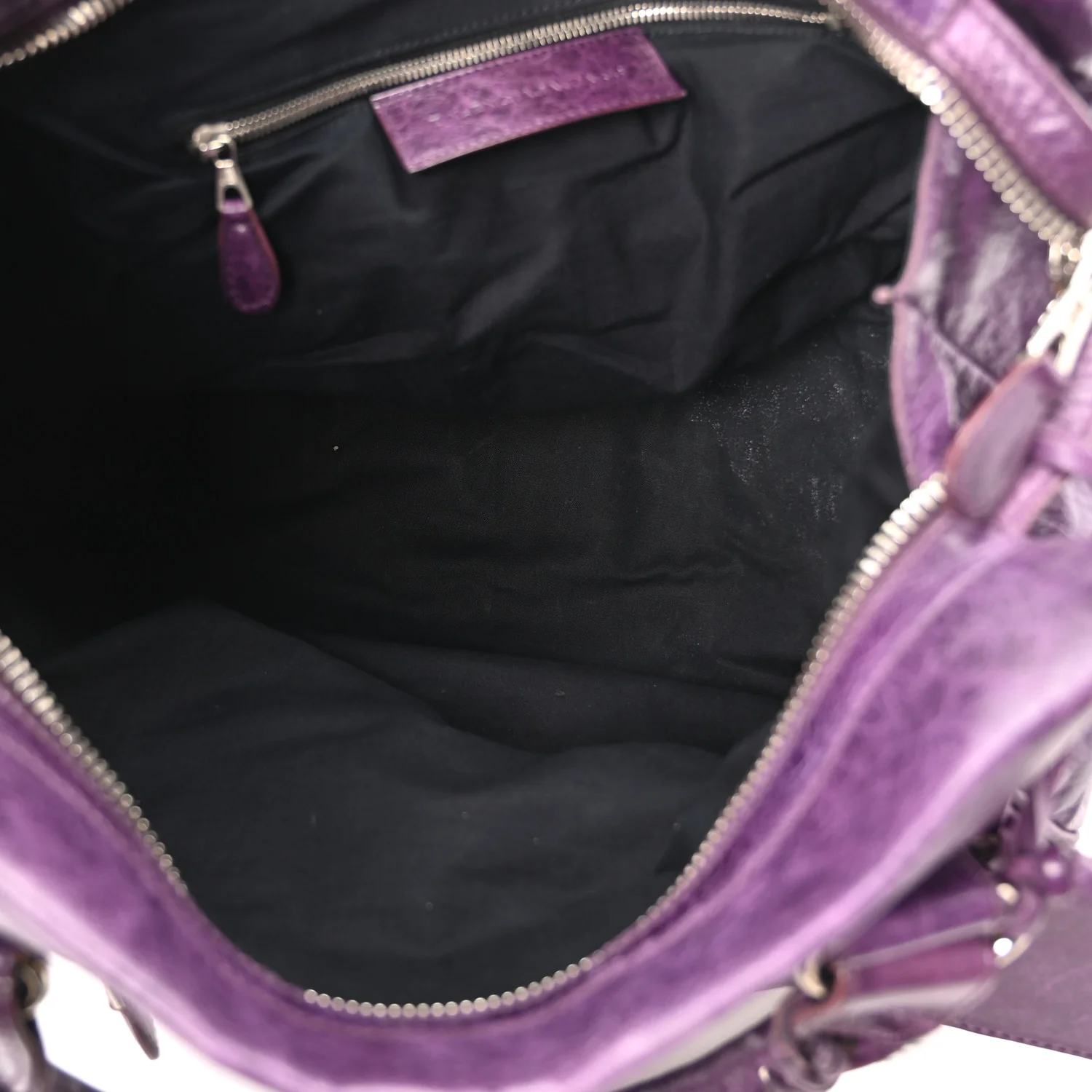 Agneau Giant 21 Silver Hardware Mid Day Raisin - Image 6