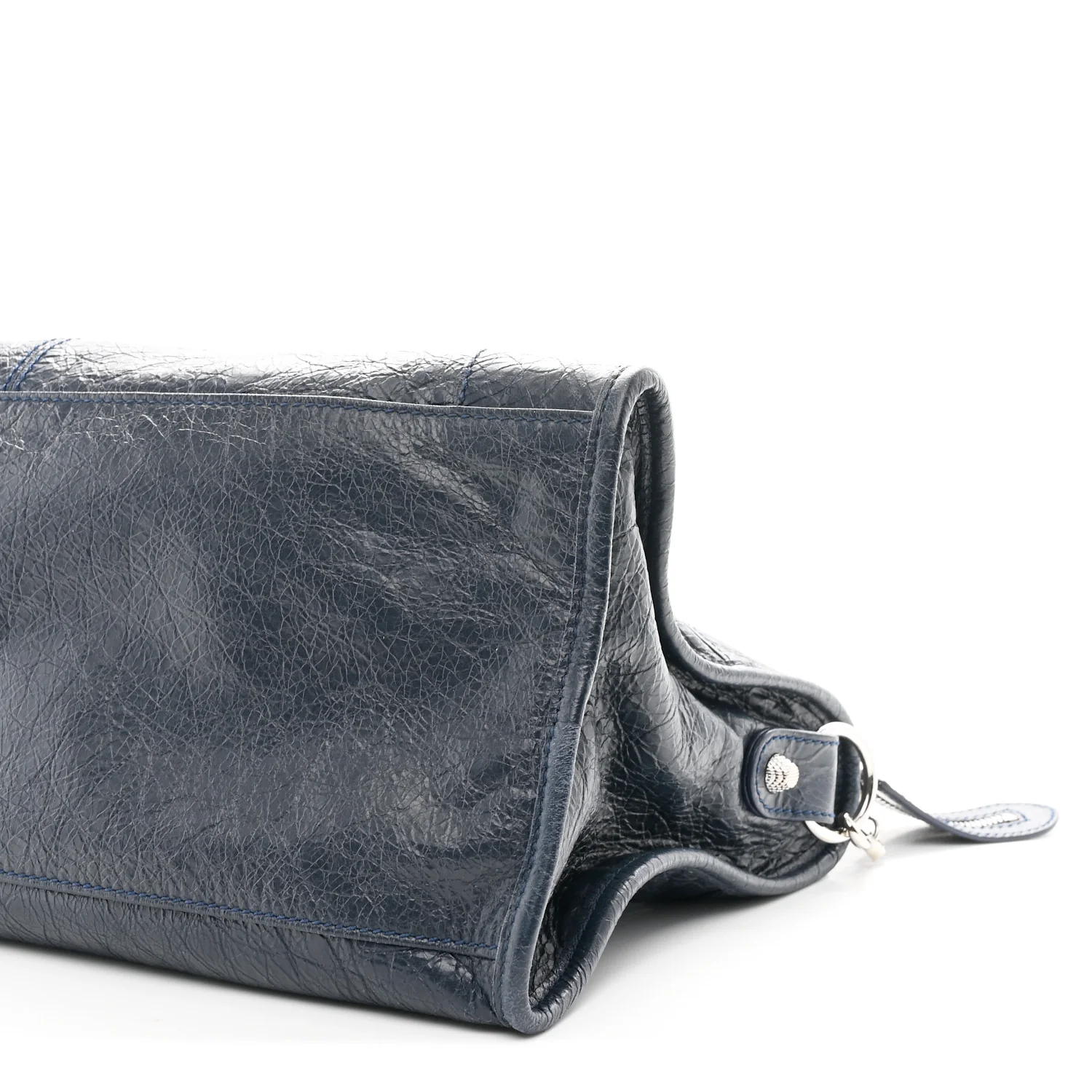 Agneau Giant 21 Silver Hardware Work Bleu Obscur - Image 10