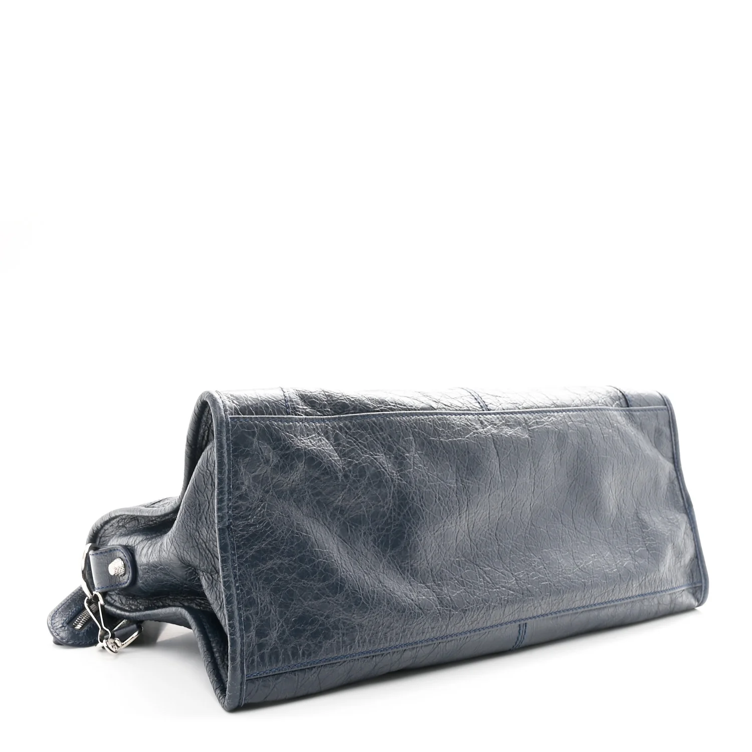 Agneau Giant 21 Silver Hardware Work Bleu Obscur - Image 4