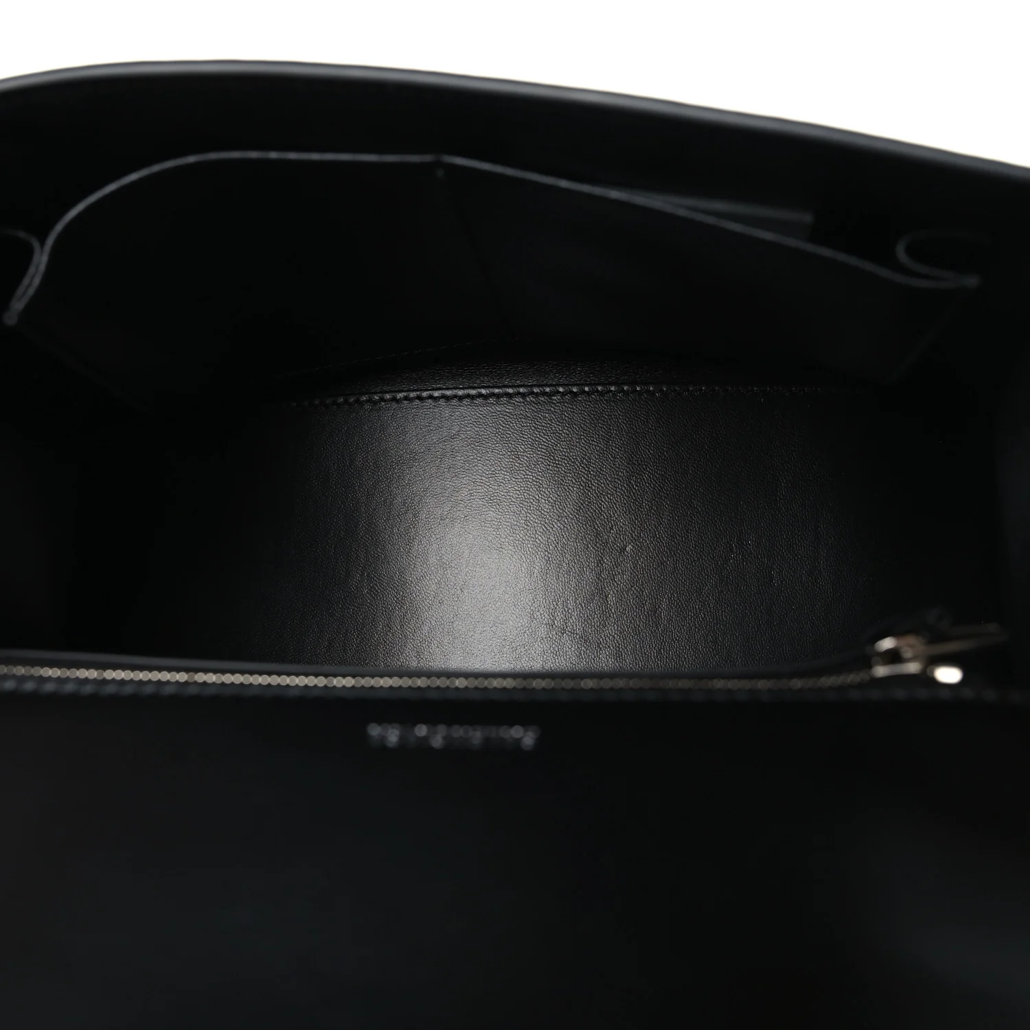 Arena Lambskin Medium Hourglass X Le Cagole Top Handle Bag Black - Image 5
