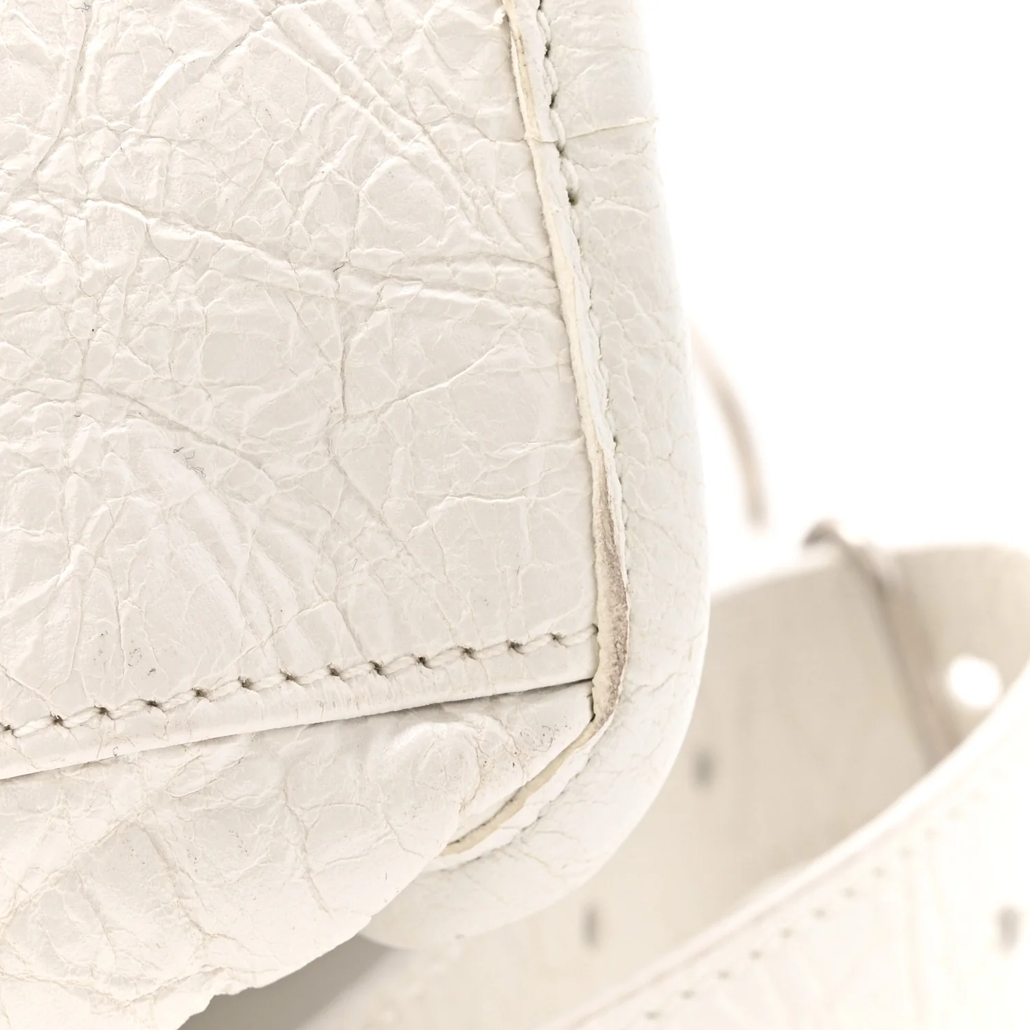 Arena Storico Classic Silver Hardware Small Le City  Optic White - Image 14