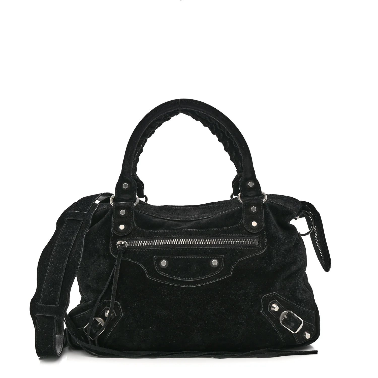 Baby Daim Suede Classic Hardware Town Black