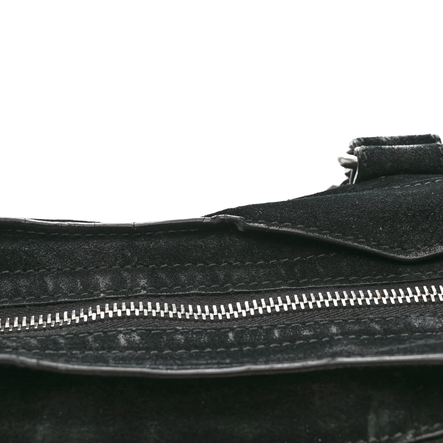 Baby Daim Suede Classic Hardware Town Black - Image 19