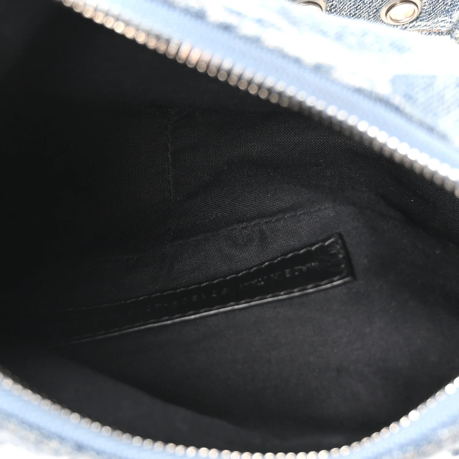 Bleached Denim BB Monogram Le Cagole Shoulder Bag XS Blue - Image 6
