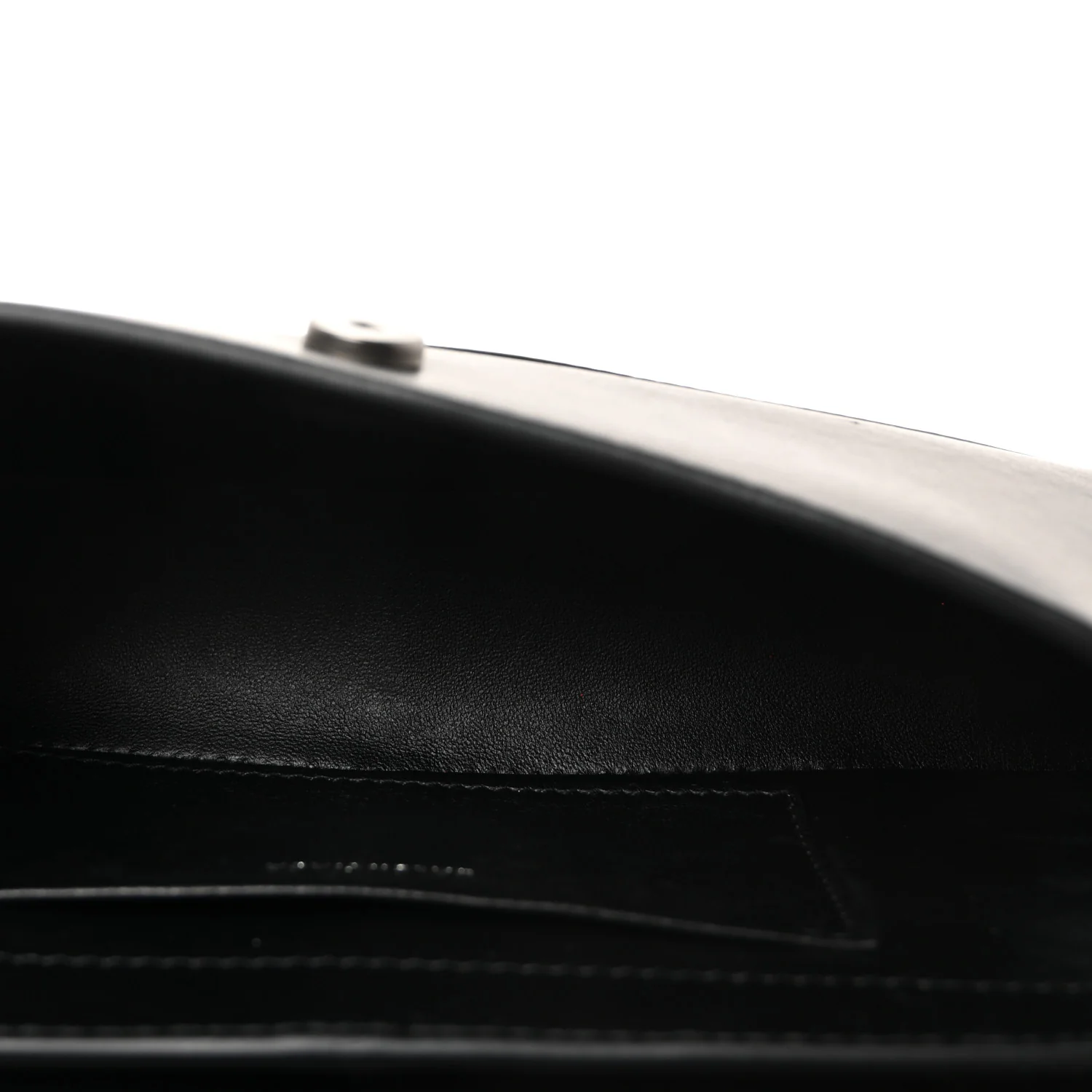 Box Calfskin Monochrome Small XX Flap Stretch Bag Black - Image 5