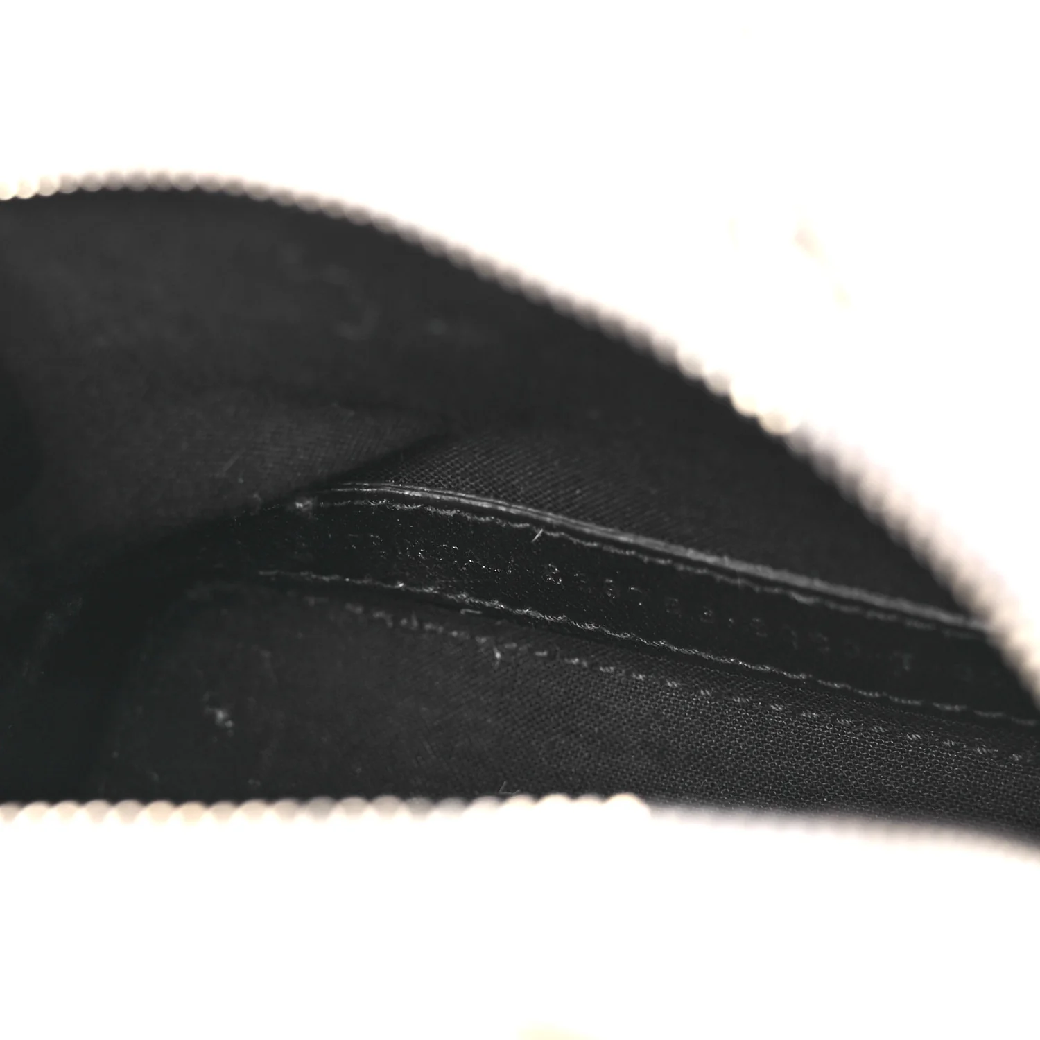 Calfskin Logo Crocodile Embossed Mini Ville Top Handle Bag White Black - Image 7