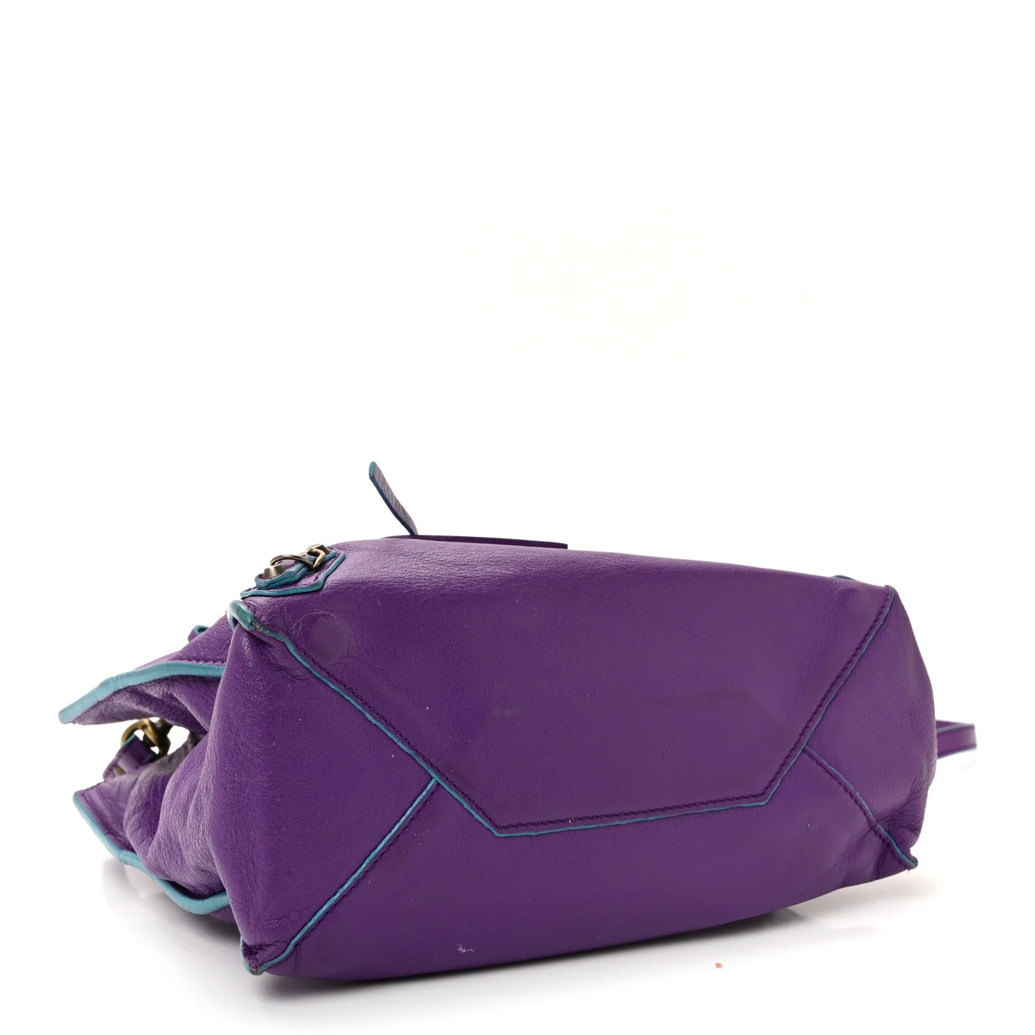Calfskin Papier Mini A4 Purple - Image 4