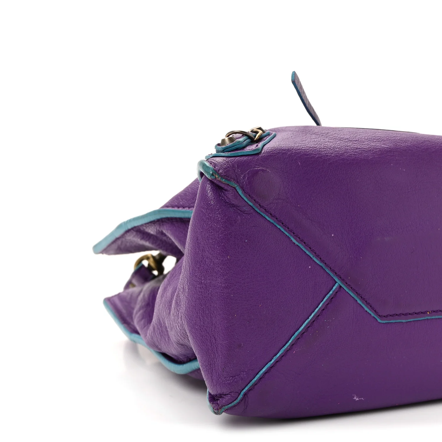Calfskin Papier Mini A4 Purple - Image 8