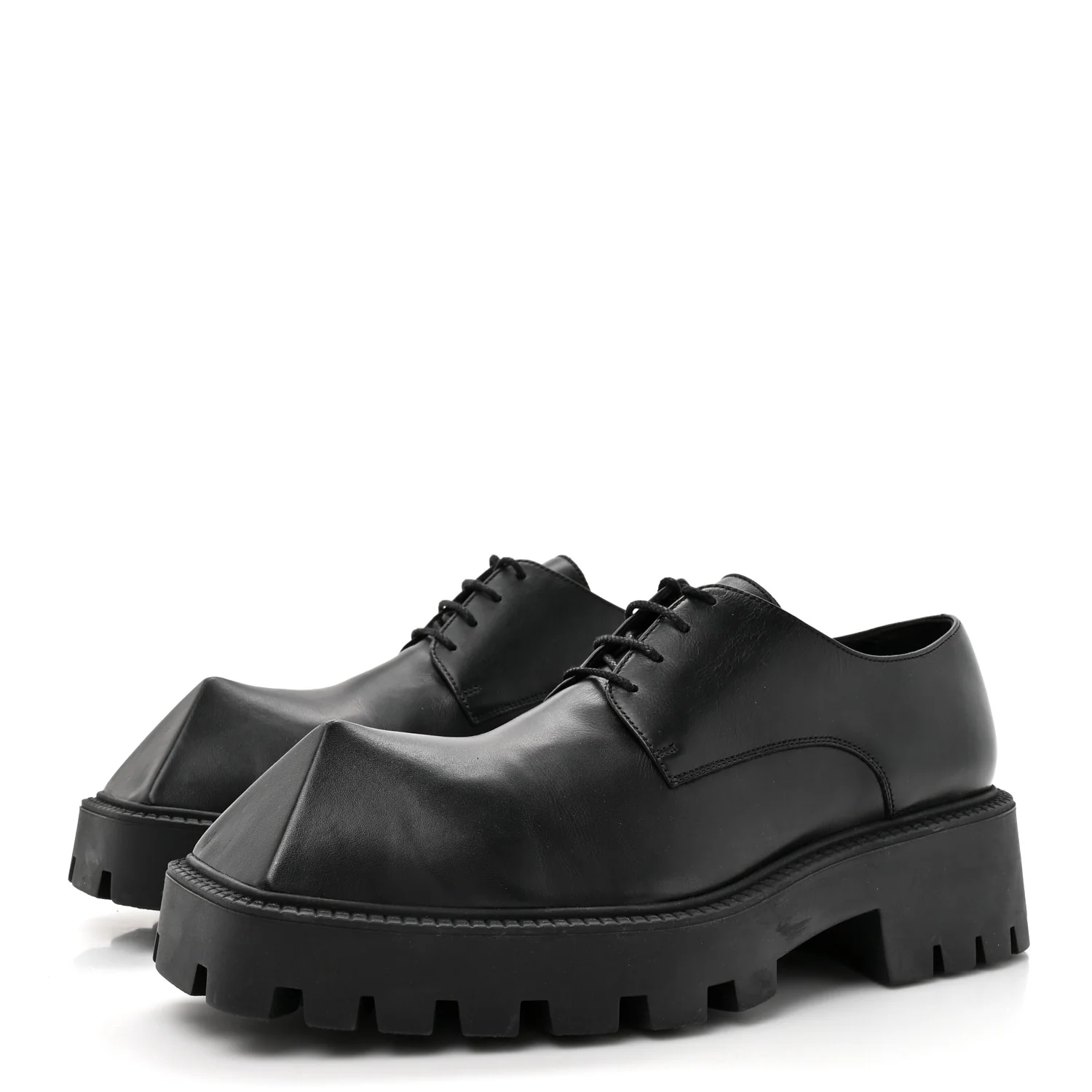 Calfskin Trooper Derby Loafers 39 Black - Image 4