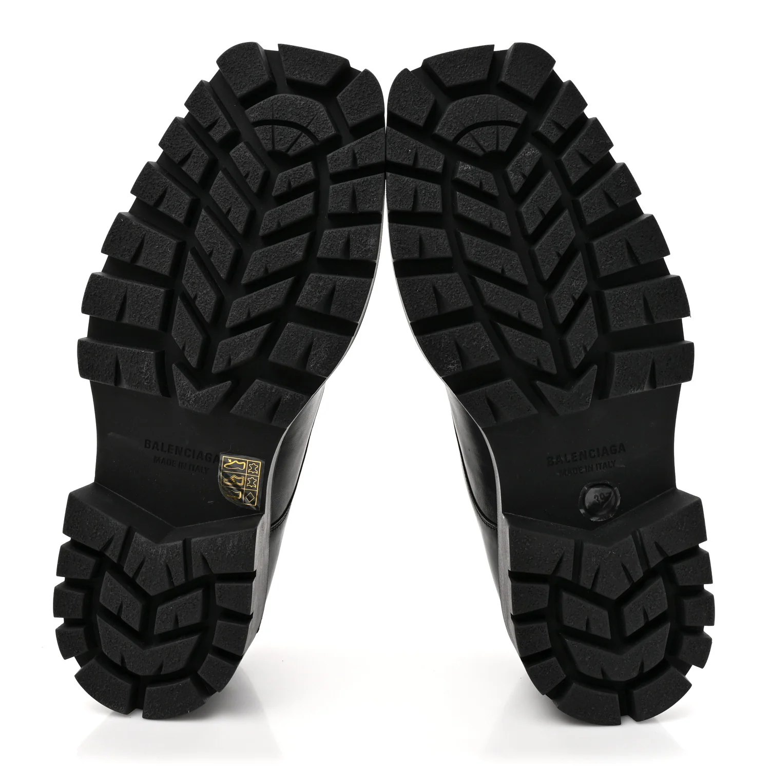 Calfskin Trooper Derby Loafers 39 Black - Image 6