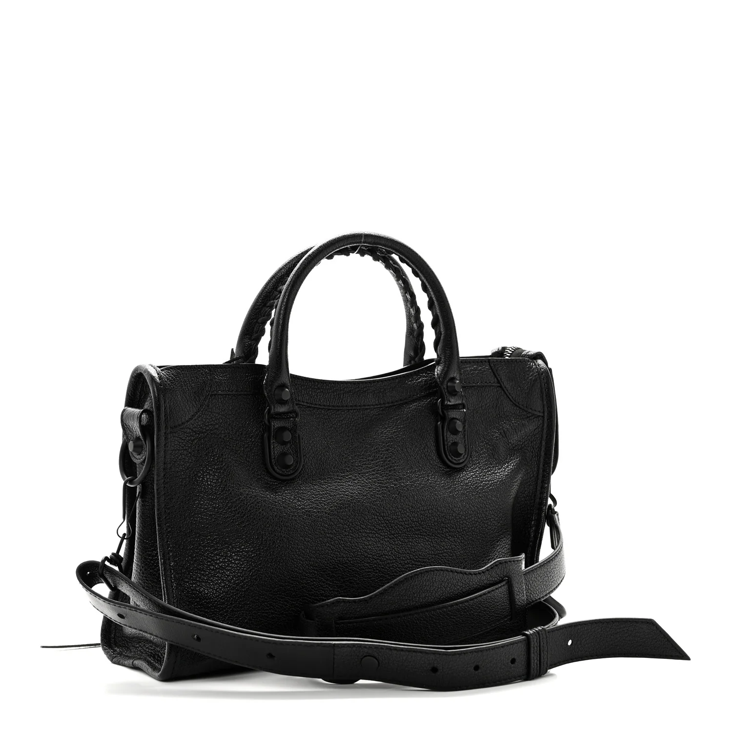 Chevre Black Metallic Edge Hardware S City Black - Image 3