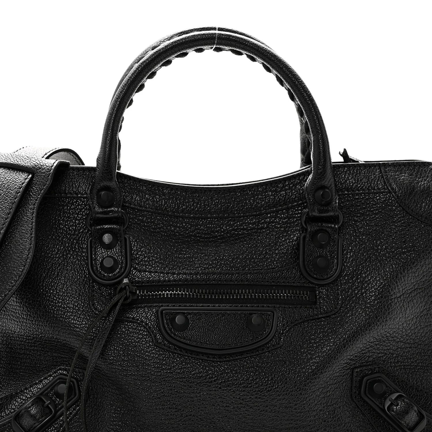 Chevre Black Metallic Edge Hardware S City Black - Image 8