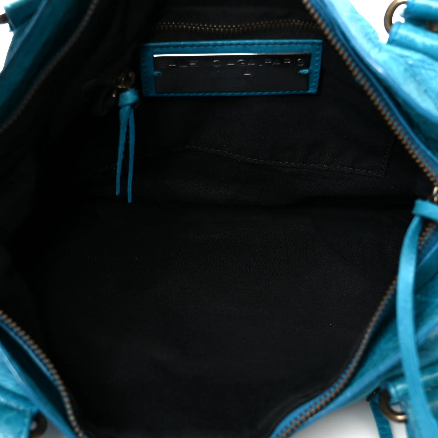 Chevre Classic Hardware First Turquoise - Image 6