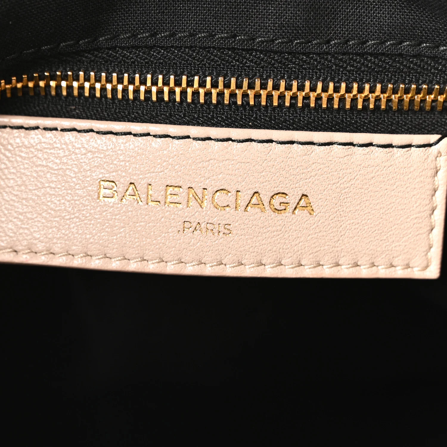 Chevre Gold Metallic Edge Hardware Velo Beige Praline - Image 7