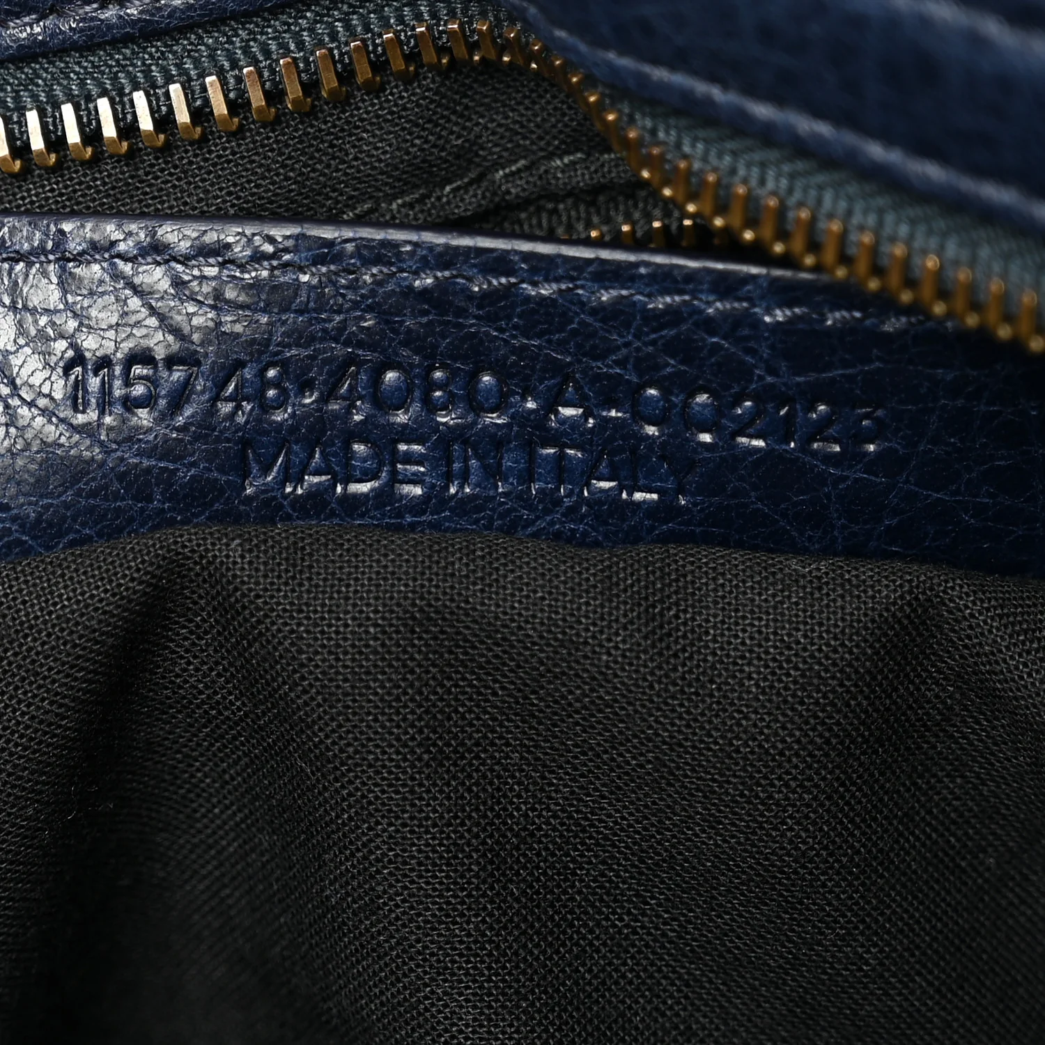Cuir Arena Striped Classic Hardware City Bleu Nuit Rouge - Image 8