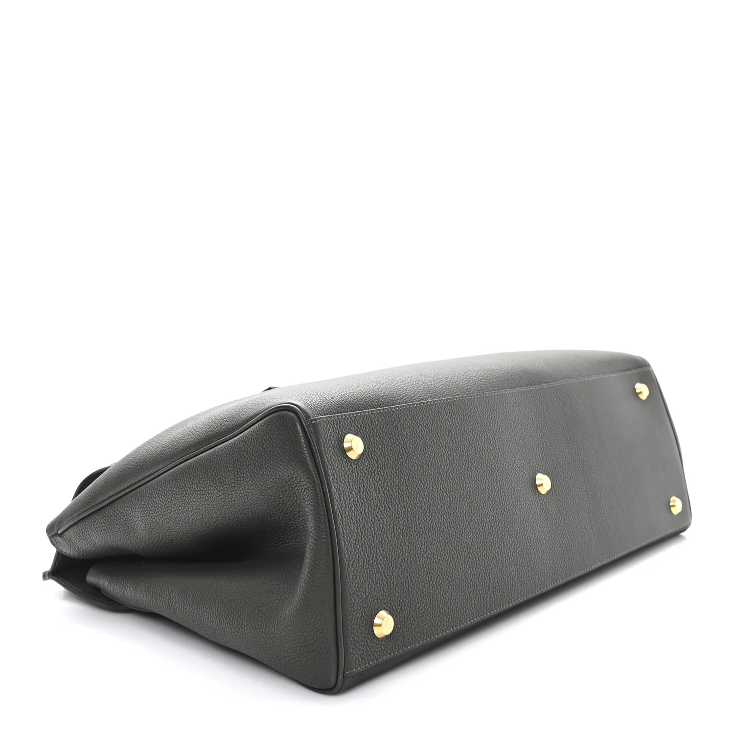 Grained Calfskin Carrie Cary All Bag Khaki - Image 4