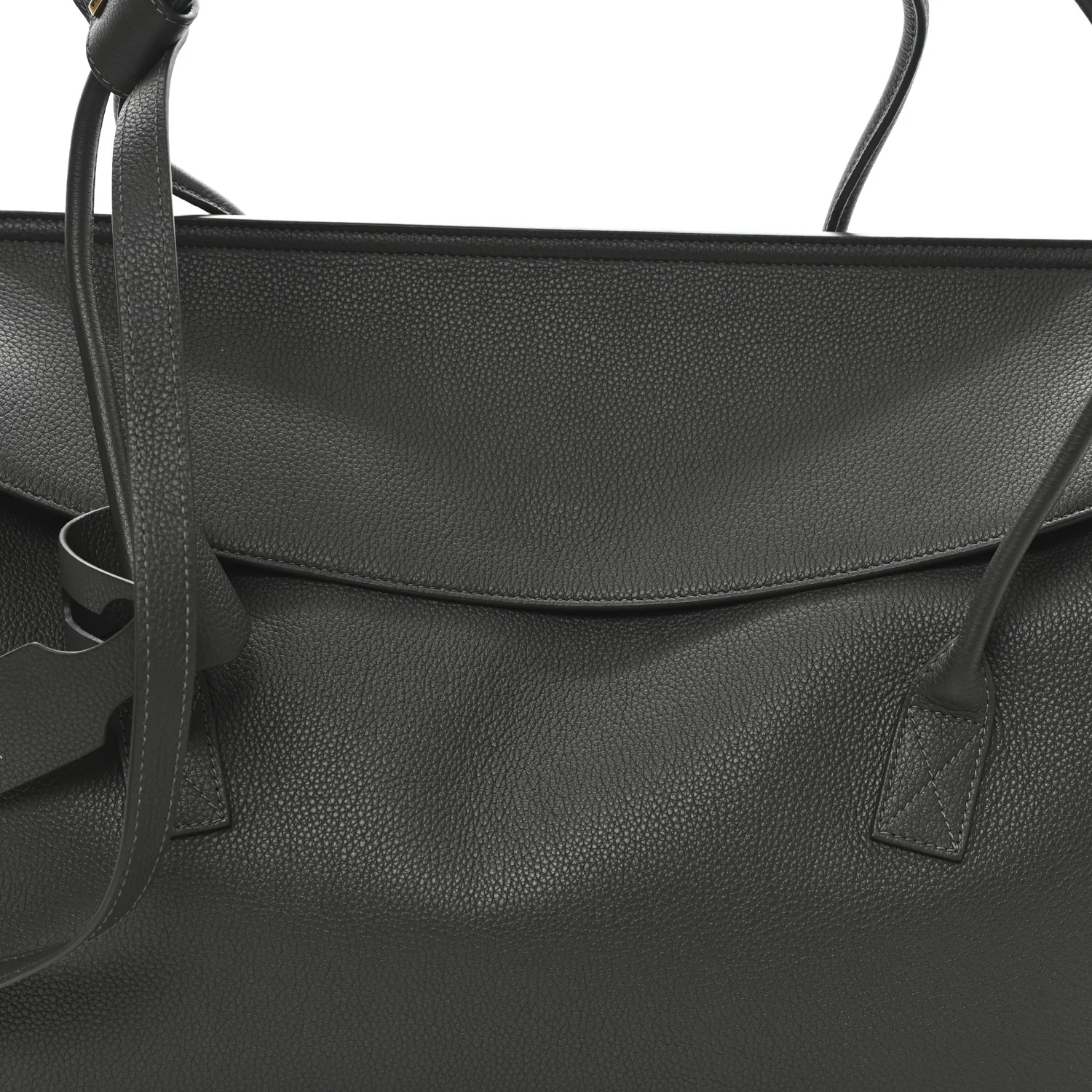 Grained Calfskin Carrie Cary All Bag Khaki - Image 7