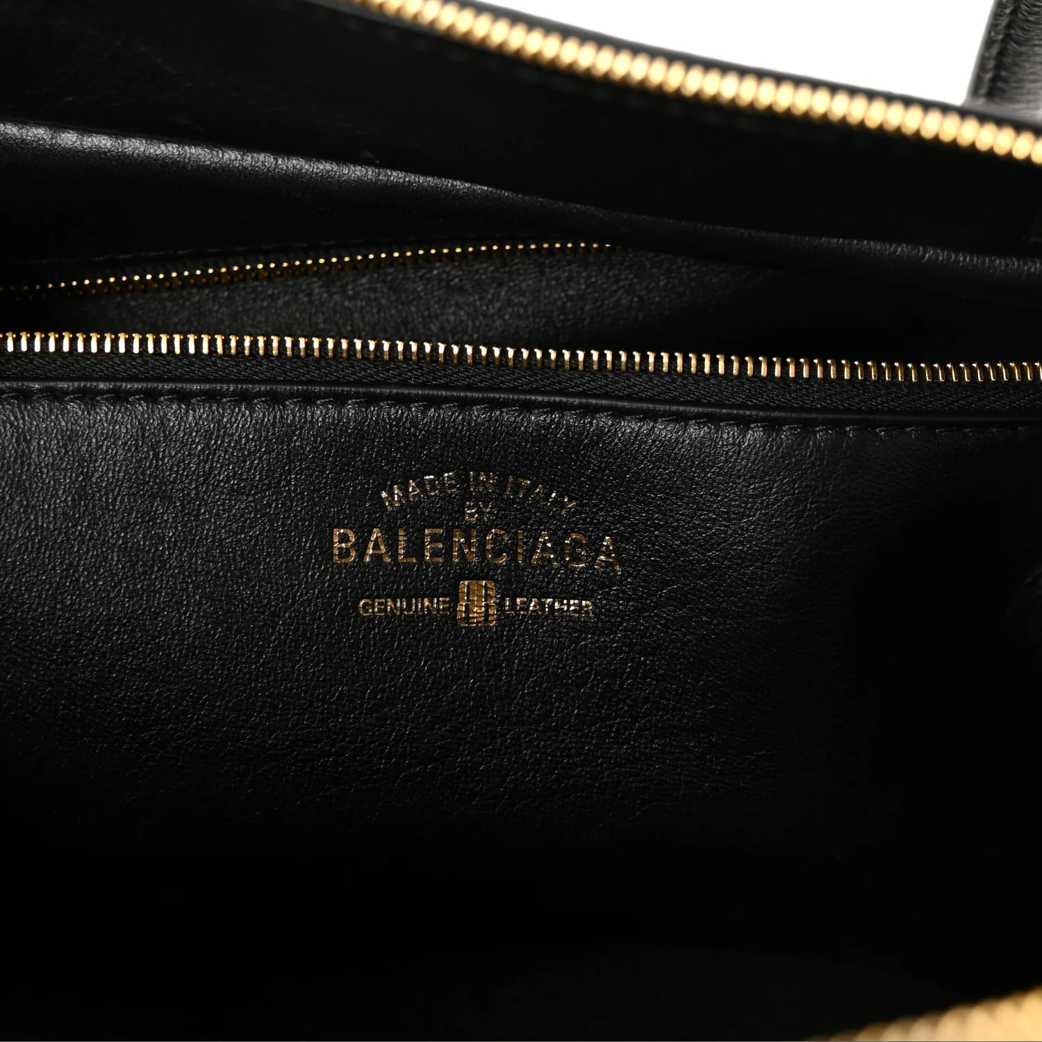 Grained Calfskin Medium Carrie Bowling Bag Black - Image 6