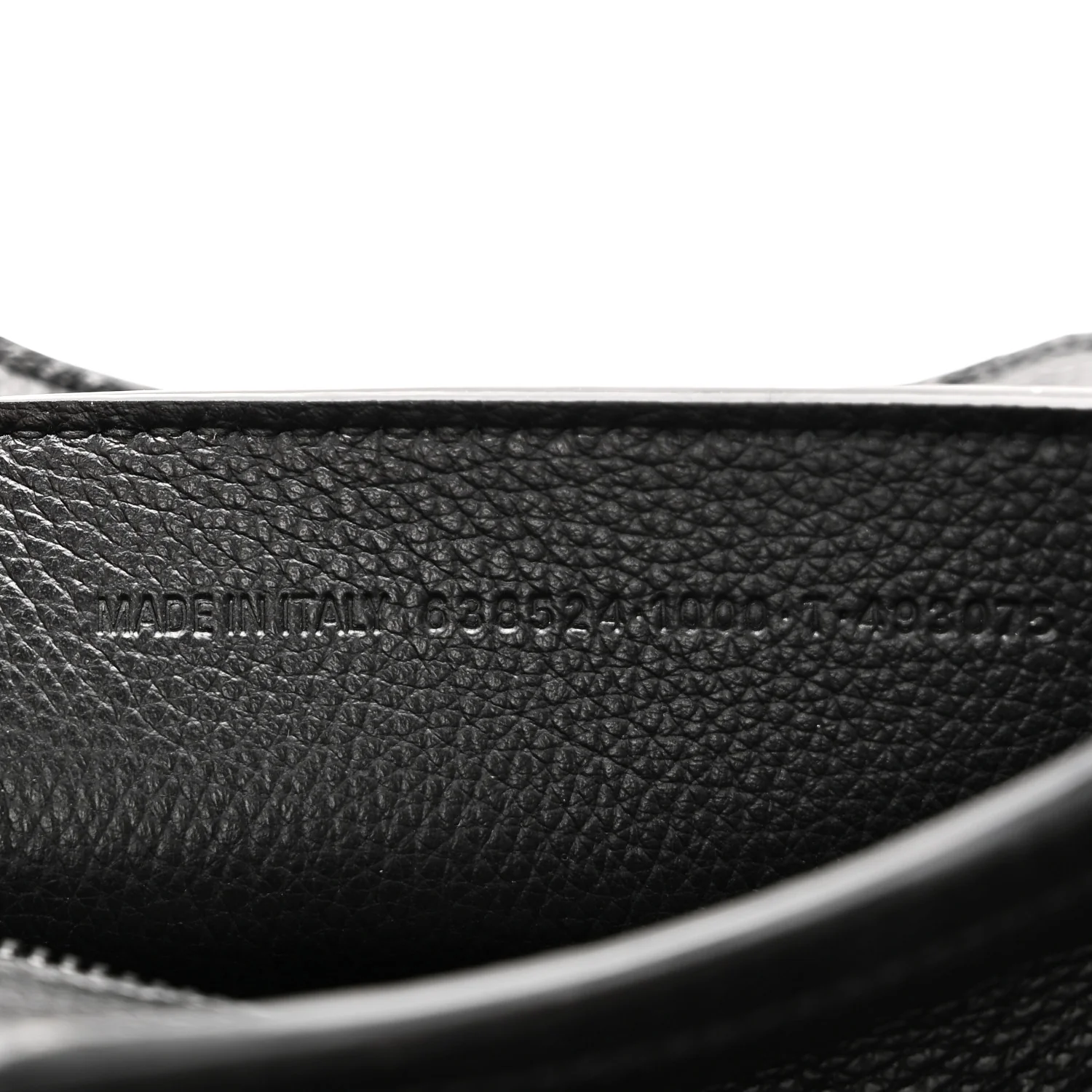Grained Calfskin Neo Classic Black Hardware Mini City Black - Image 7