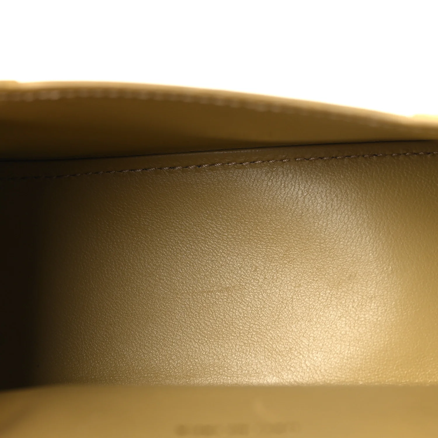 Mirror Calfskin Hourglass Top Handle Bag XS Gold - Image 5