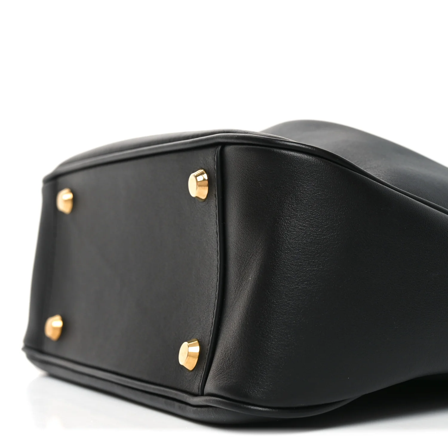 Natural Smooth Calfskin Small Rodeo Hobo Black - Image 10