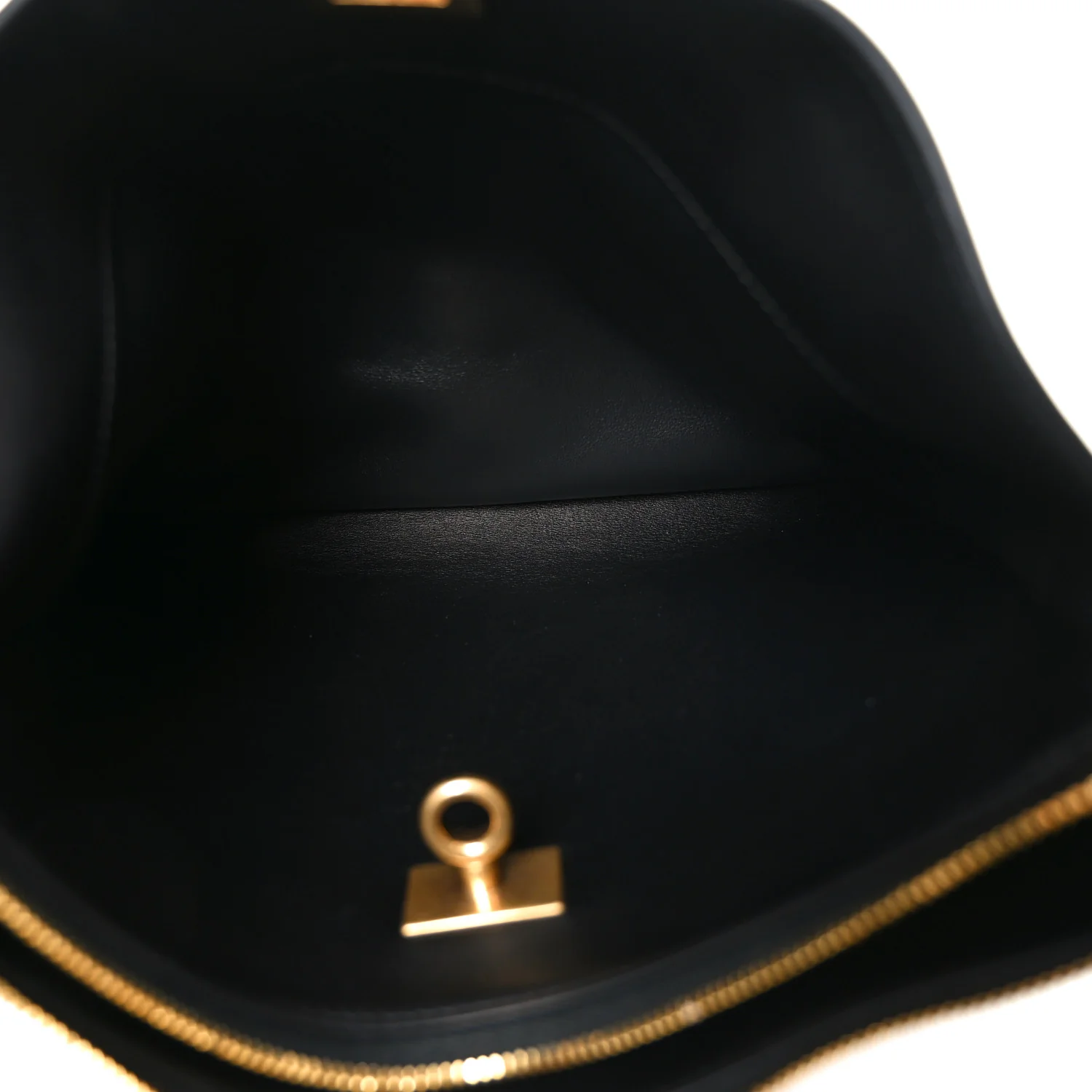 Natural Smooth Calfskin Small Rodeo Hobo Black - Image 6
