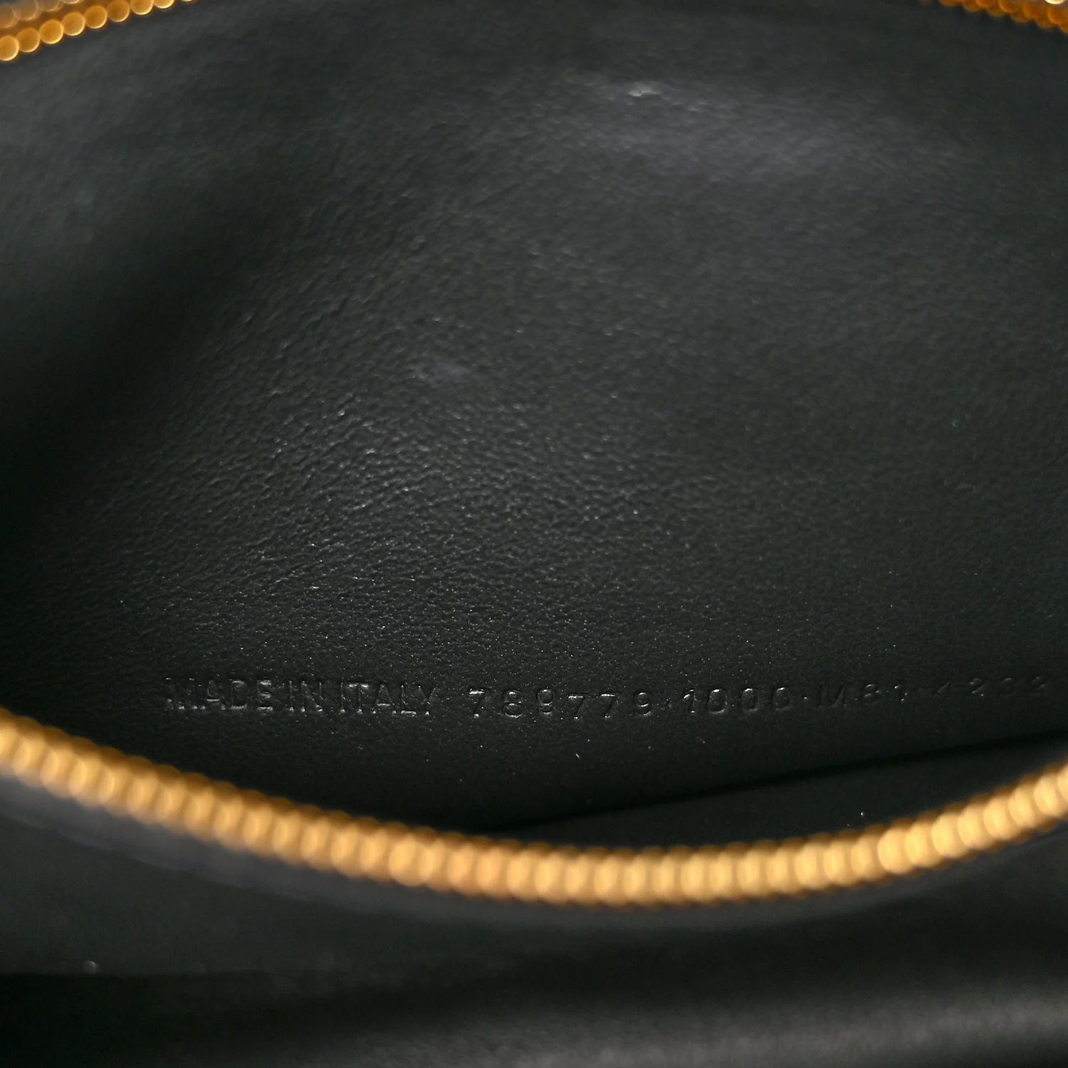 Natural Smooth Calfskin Small Rodeo Top Handle Handbag Black - Image 7