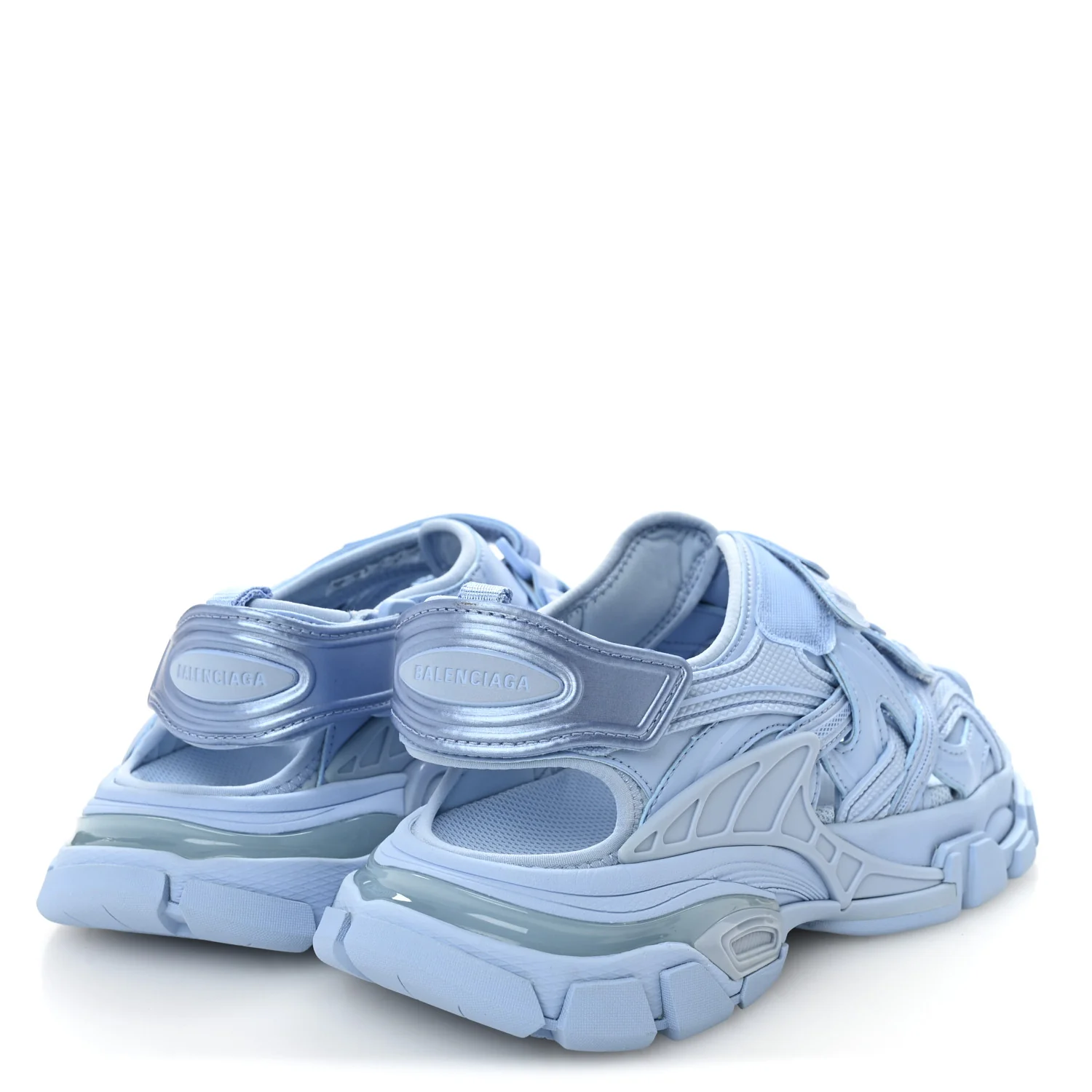Neoprene Rubber Womens Track Sandals6 Baby 36 Light Blue - Image 4
