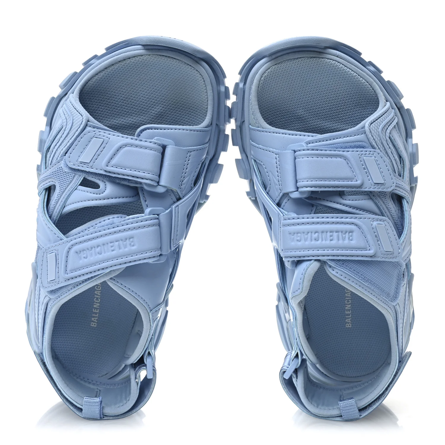 Neoprene Rubber Womens Track Sandals6 Baby 36 Light Blue - Image 5