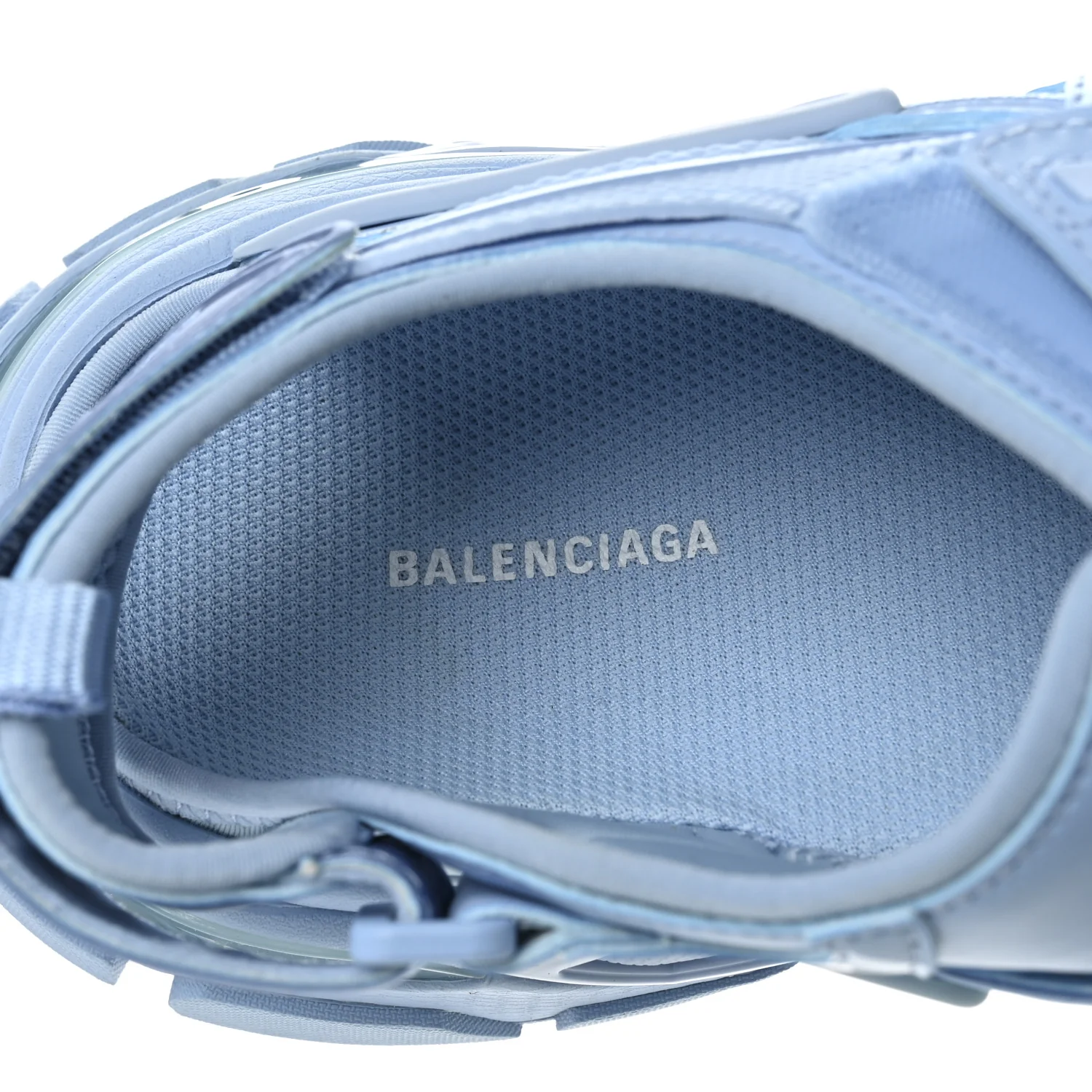 Neoprene Rubber Womens Track Sandals6 Baby 36 Light Blue - Image 8
