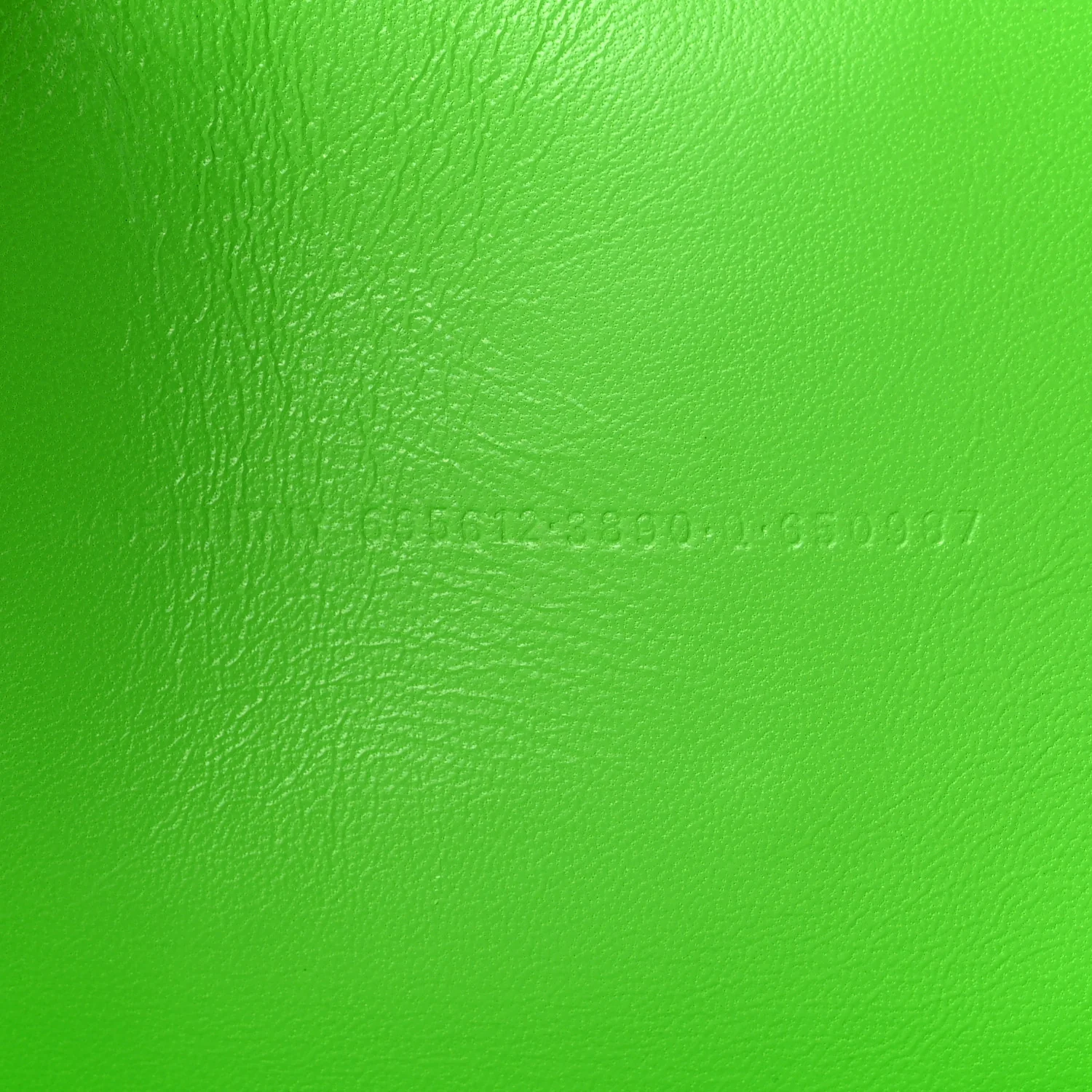 Nylon Lambskin Woven Small Ibiza Basket With Strap Green - Image 7