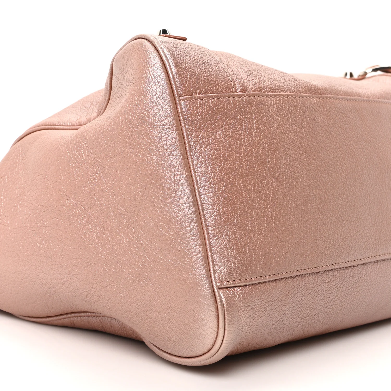 Pearlescent Goatskin Classic Palladium Hardware Velo Rose Rose Light - Image 10