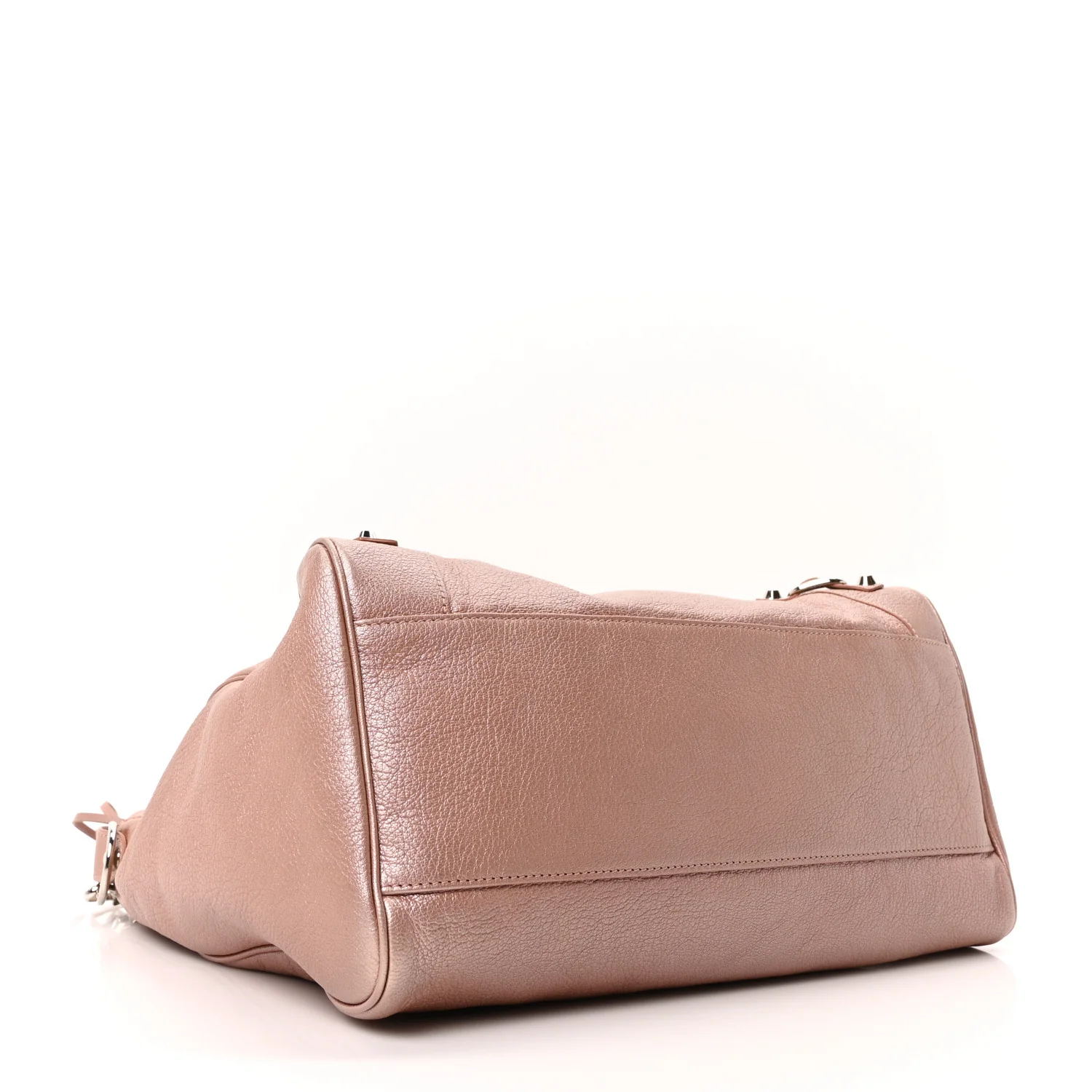 Pearlescent Goatskin Classic Palladium Hardware Velo Rose Rose Light - Image 5