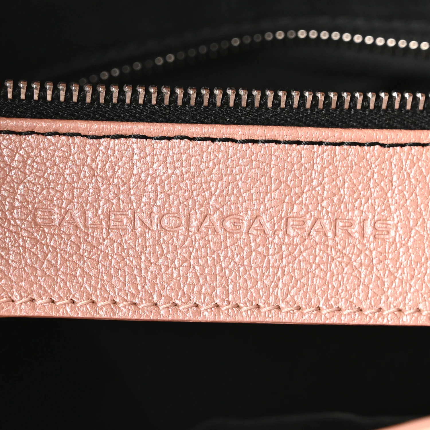 Pearlescent Goatskin Classic Palladium Hardware Velo Rose Rose Light - Image 7