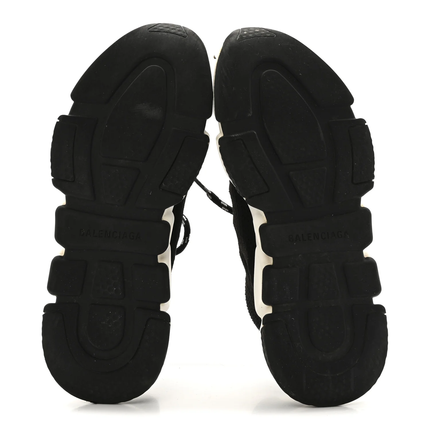 Recycled Knit Bi-Color Sole Womens Speed Lace Up Sneakers 39 Black White - Image 6