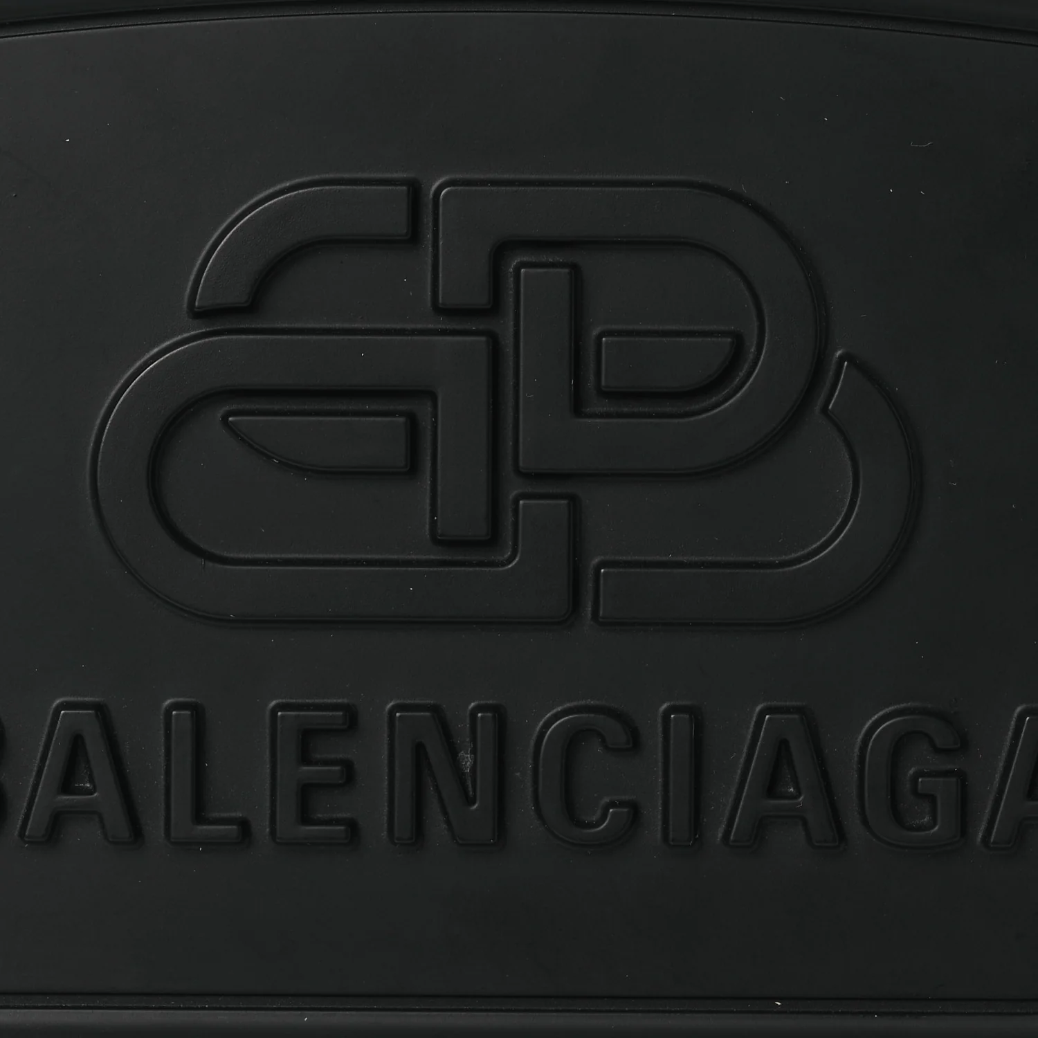 Recycled Plastic Calfskin Embossed Mini Lunch Box Case with Strap Black - Image 9