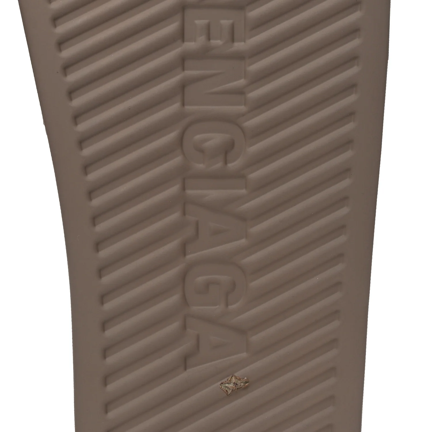 Rubber Allover Logo Mens Pool Slide Sandals 42 Dark Mink - Image 7