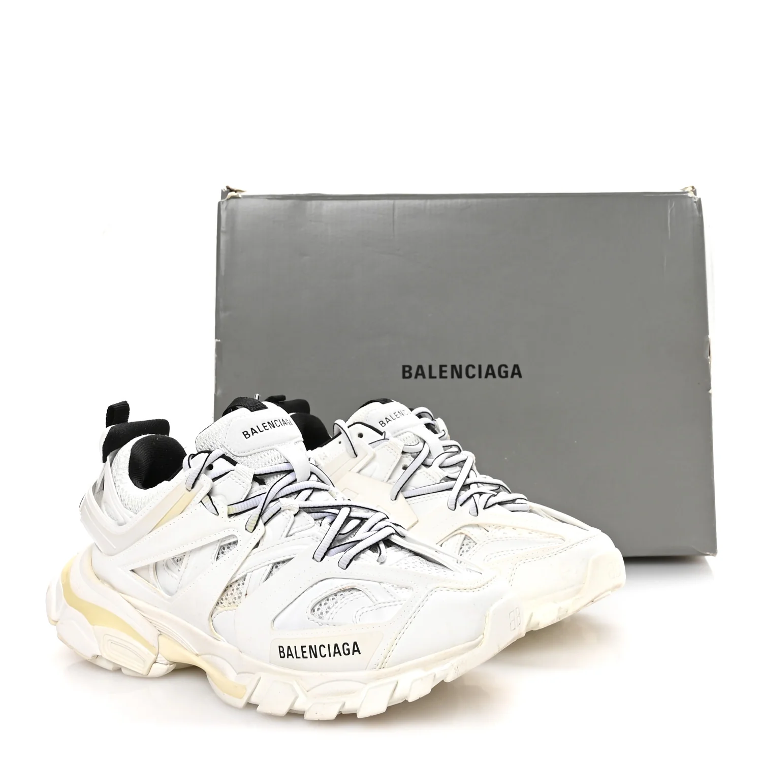 Rubber Mesh Fabric Bicolor Recycled Sole Womens Track Sneakers 39 White Black - Image 8
