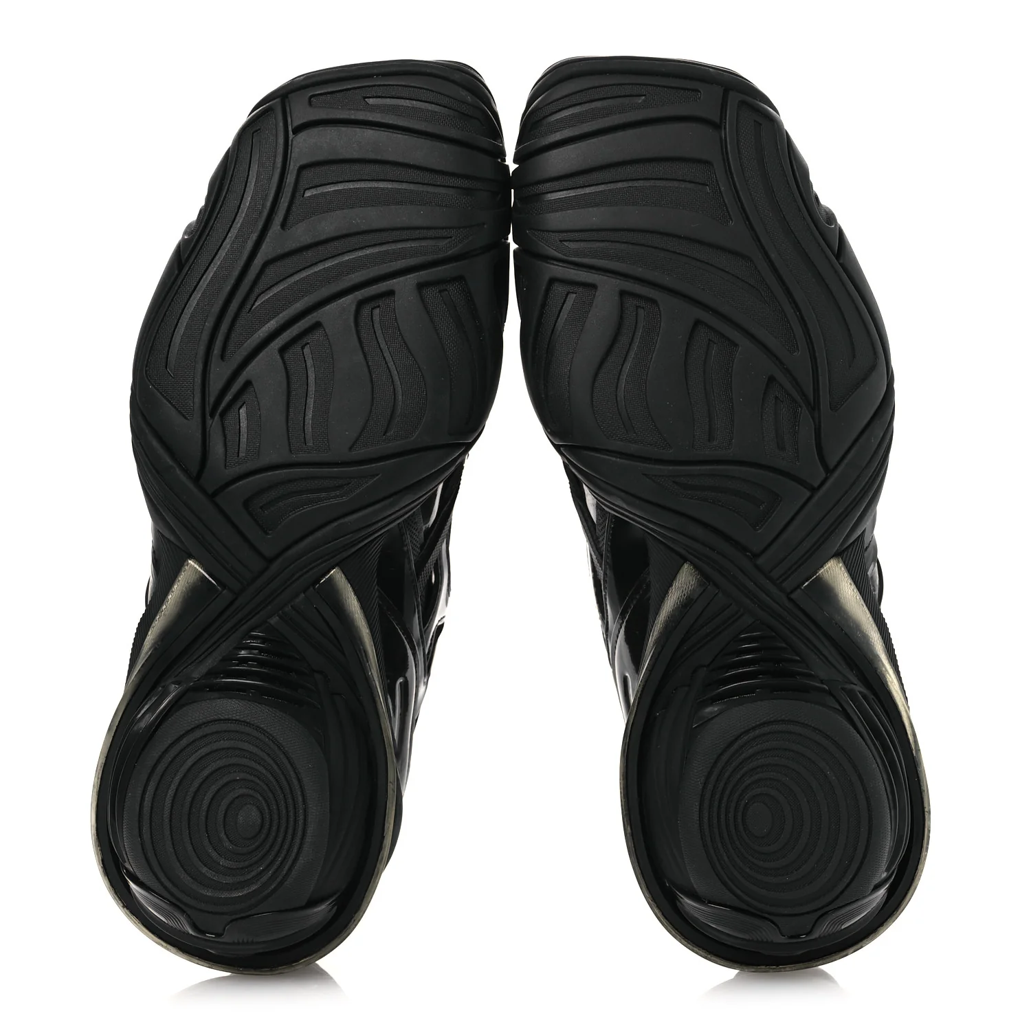 Rubber Mesh Womens Tyrex Sneakers 39 Black - Image 7