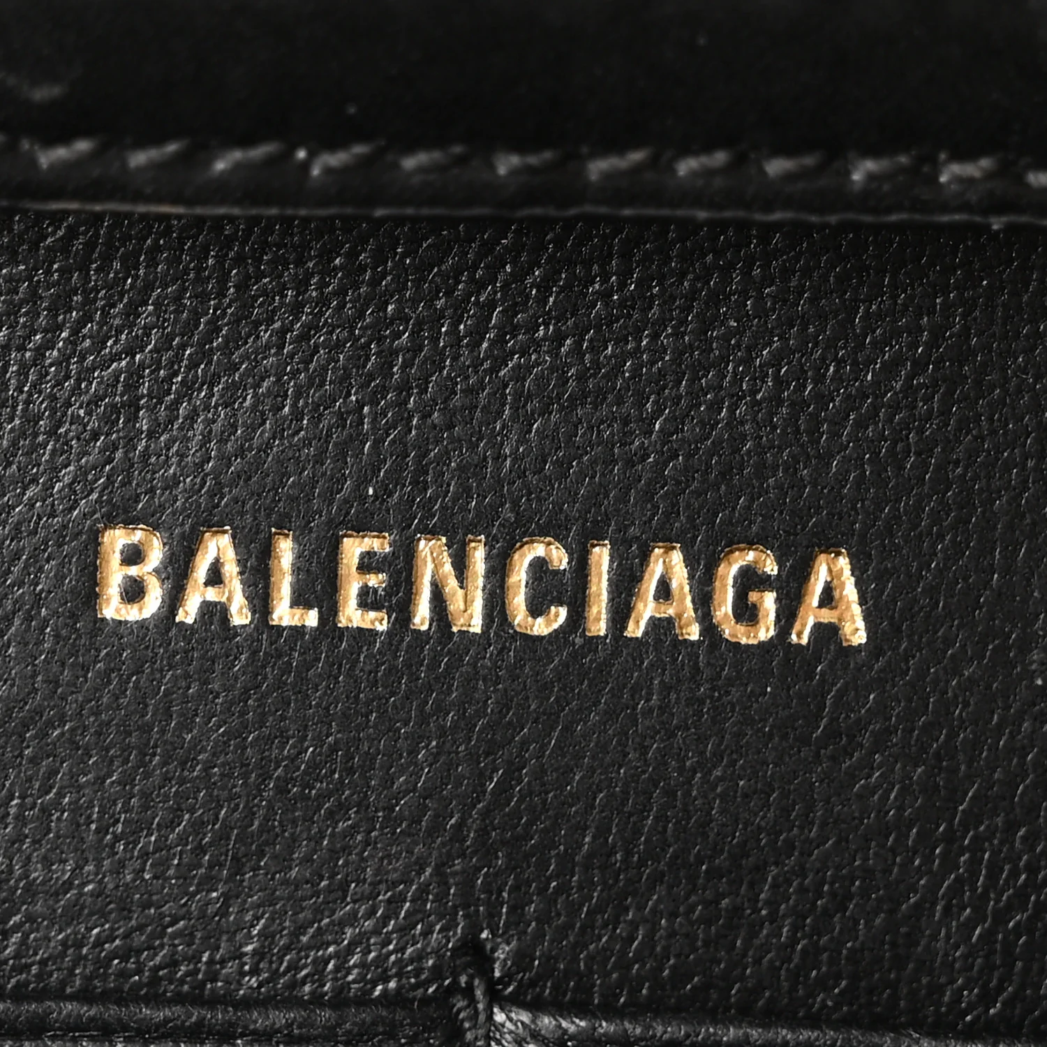 Shiny Box Calfskin Hourglass Chain Bag Black - Image 6