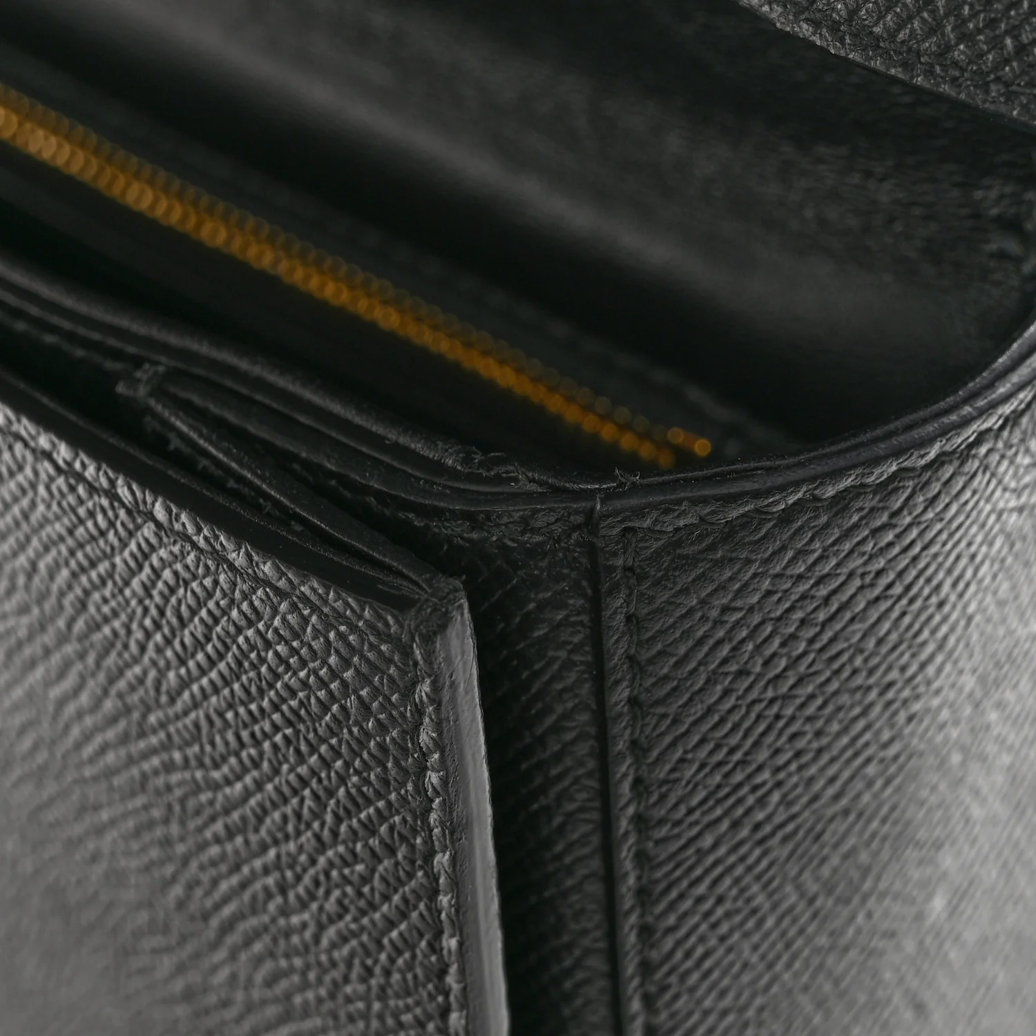 Signature Grained Calfskin Logo S Ville Day Bag Black - Image 12