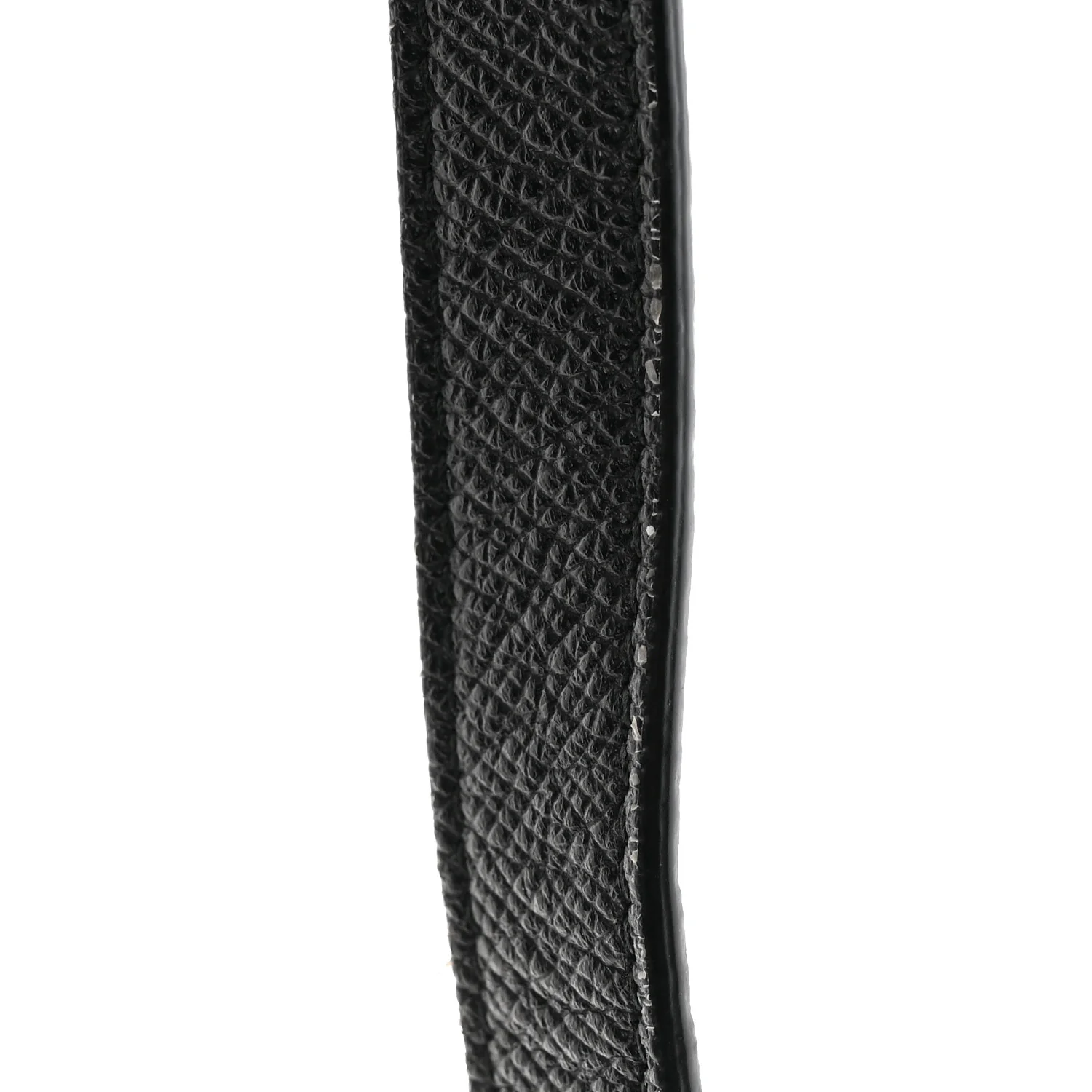 Signature Grained Calfskin Logo S Ville Day Bag Black - Image 13