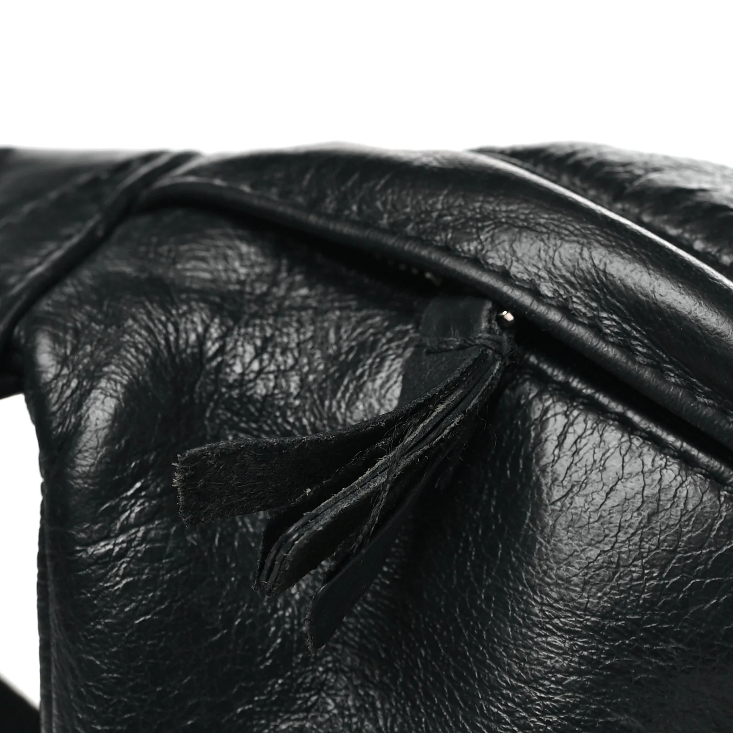 Smooth Calfskin Logo Large Everyday Beltpack Black White - Image 11