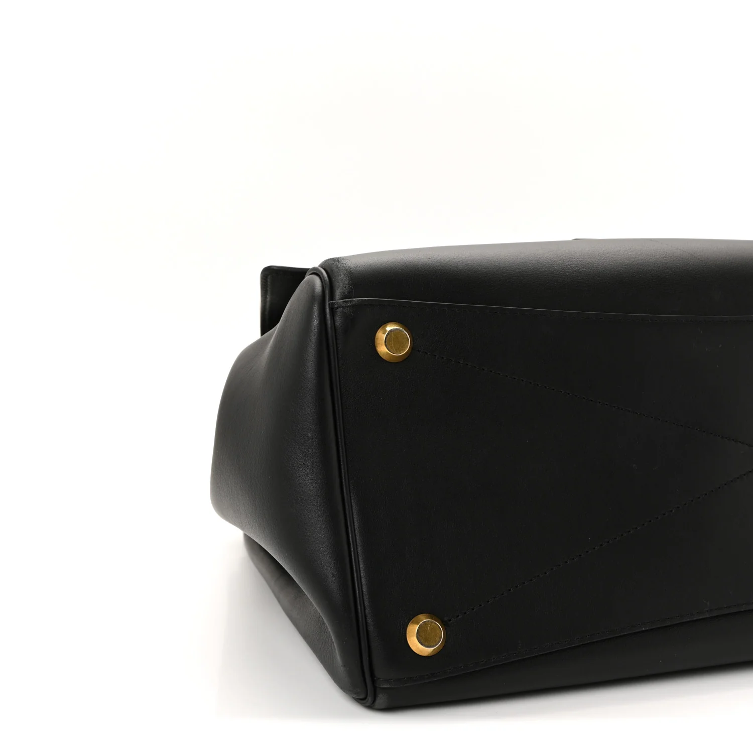 Smooth Calfskin Medium Bel Air Carry All Bag Black - Image 14