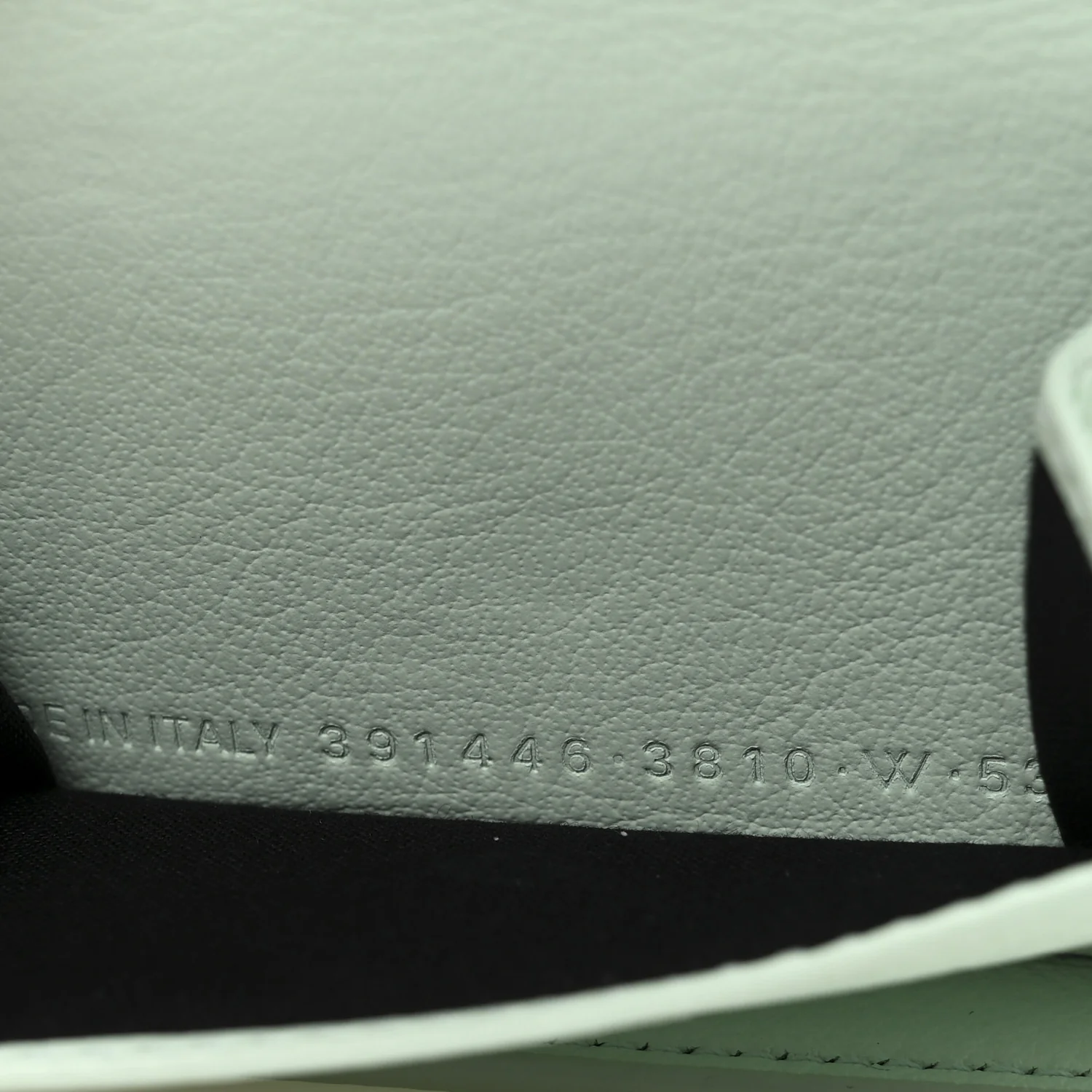 Smooth Calfskin Mini Papier Wallet Light Mint - Image 7